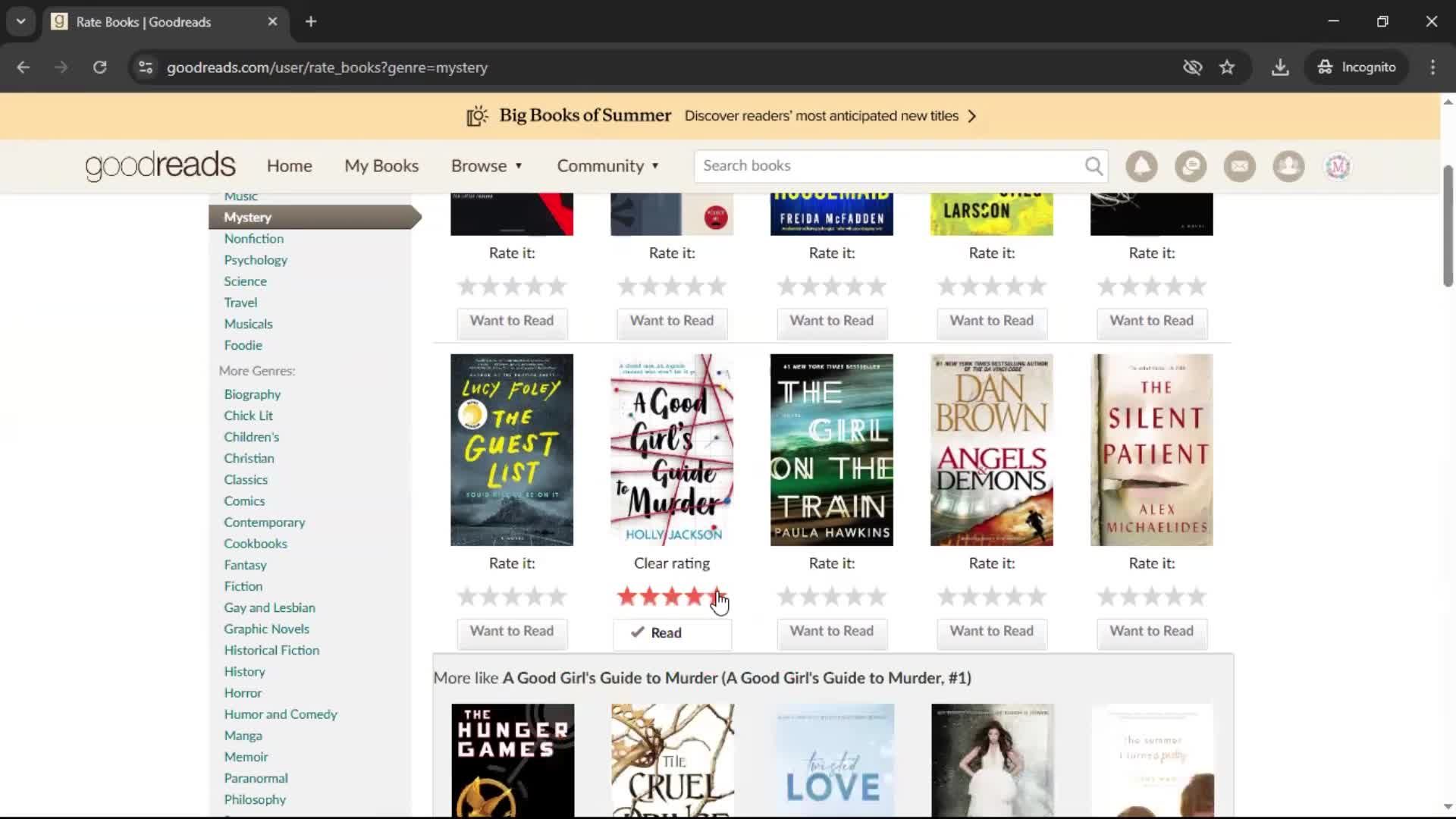 General browsing screenshot