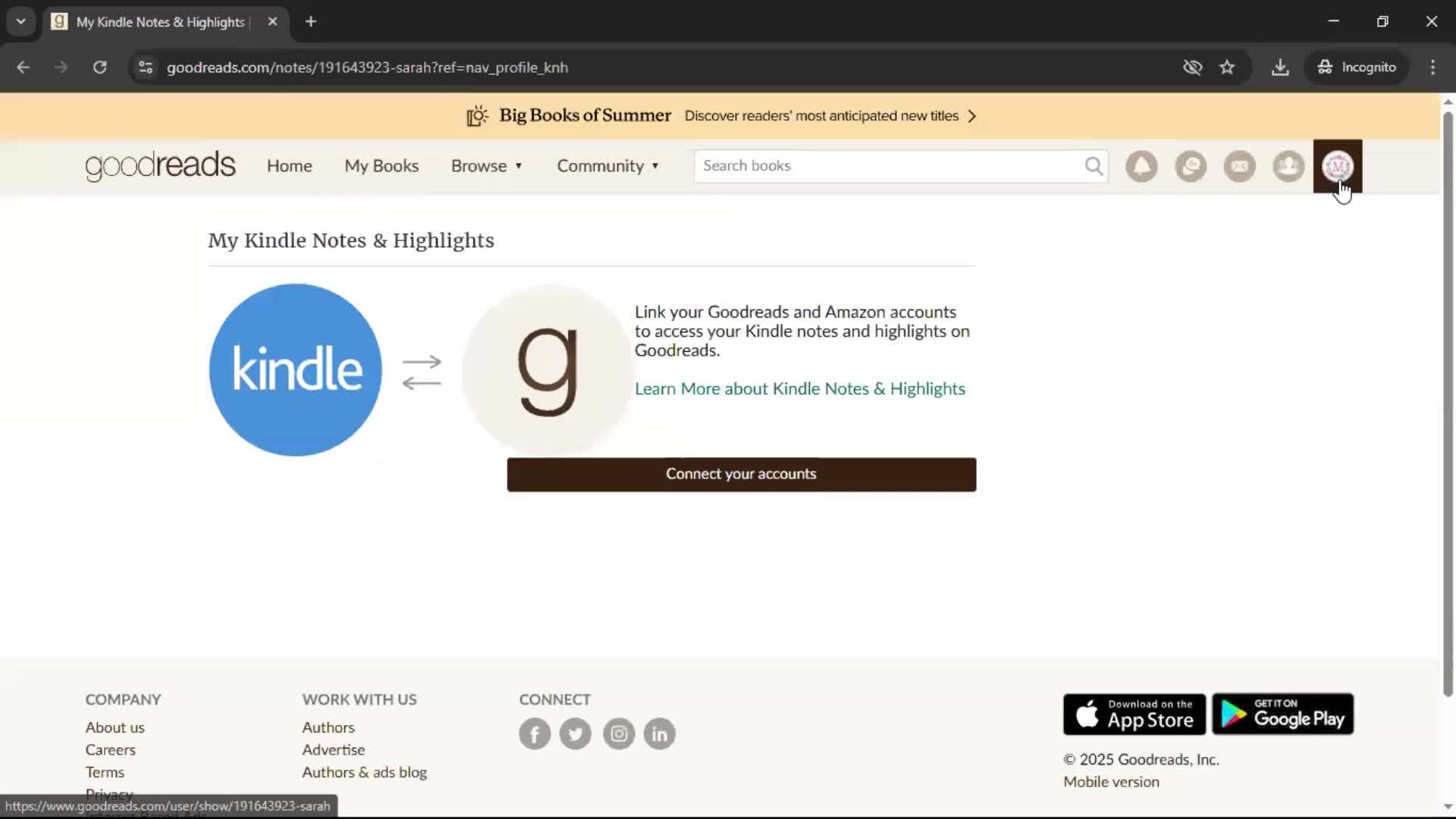 General browsing screenshot