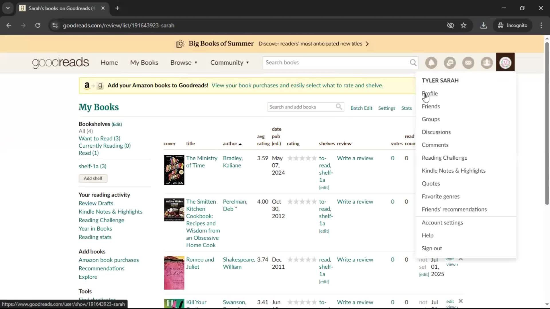 General browsing screenshot