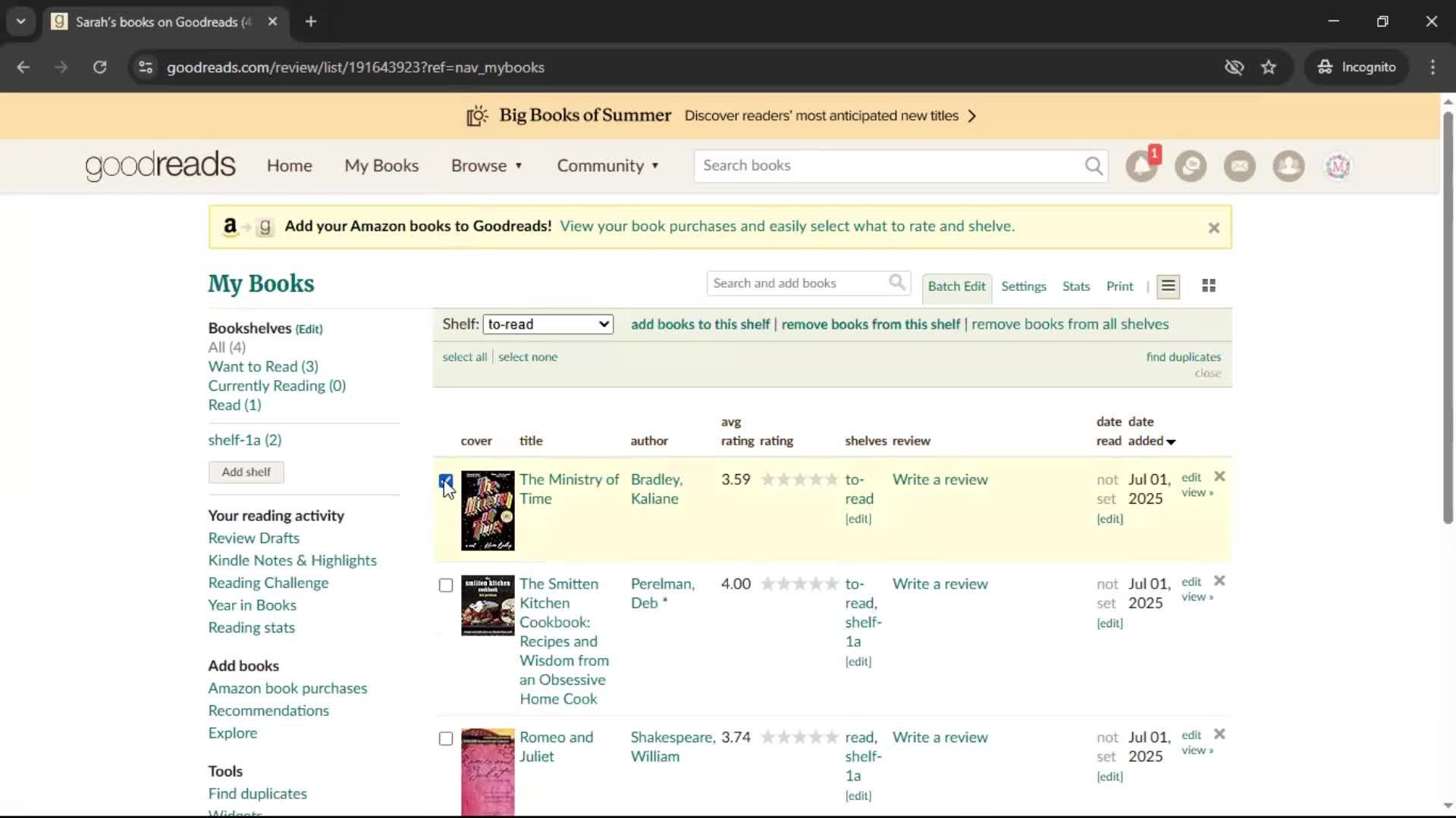 General browsing screenshot