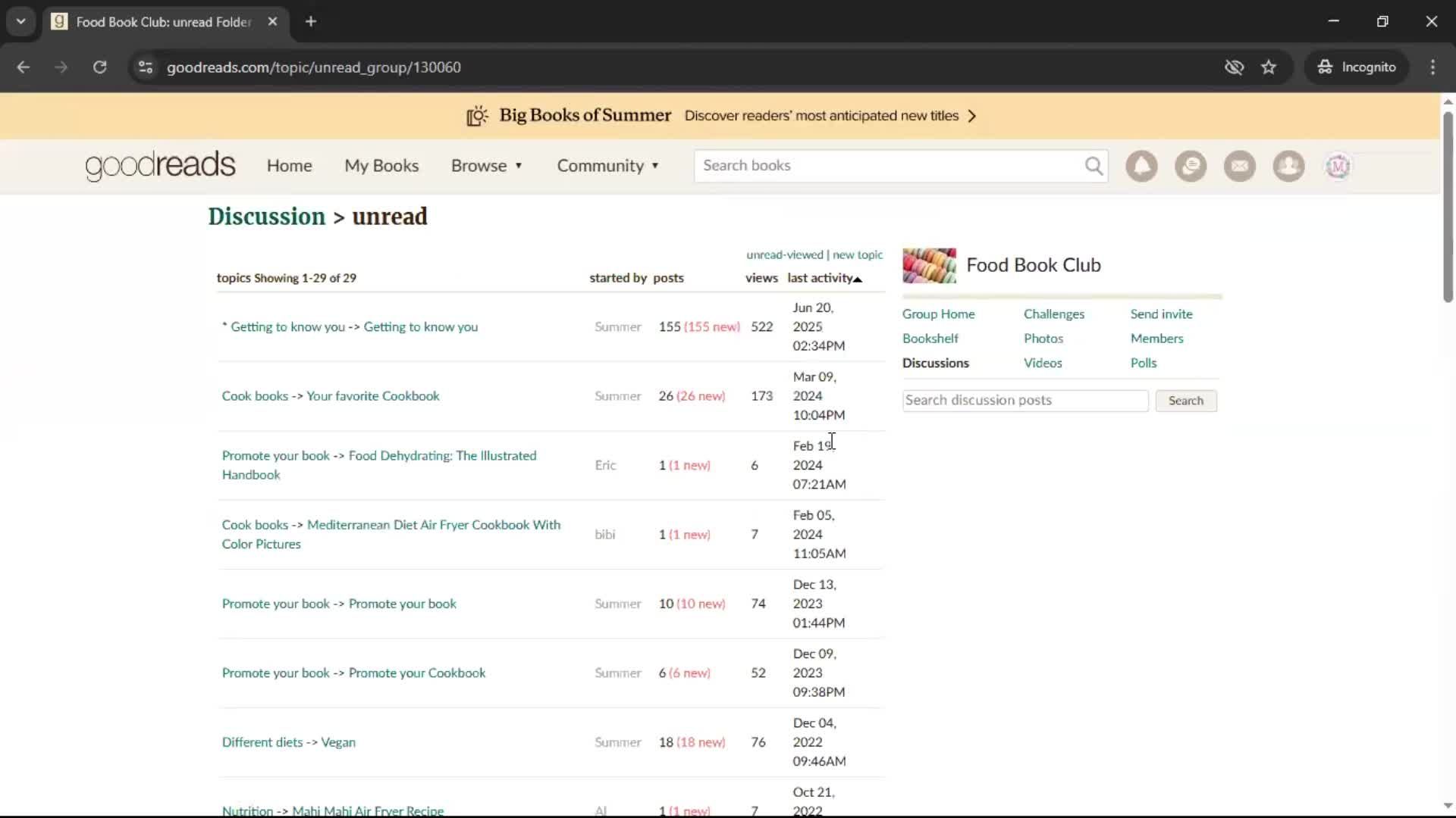 General browsing screenshot
