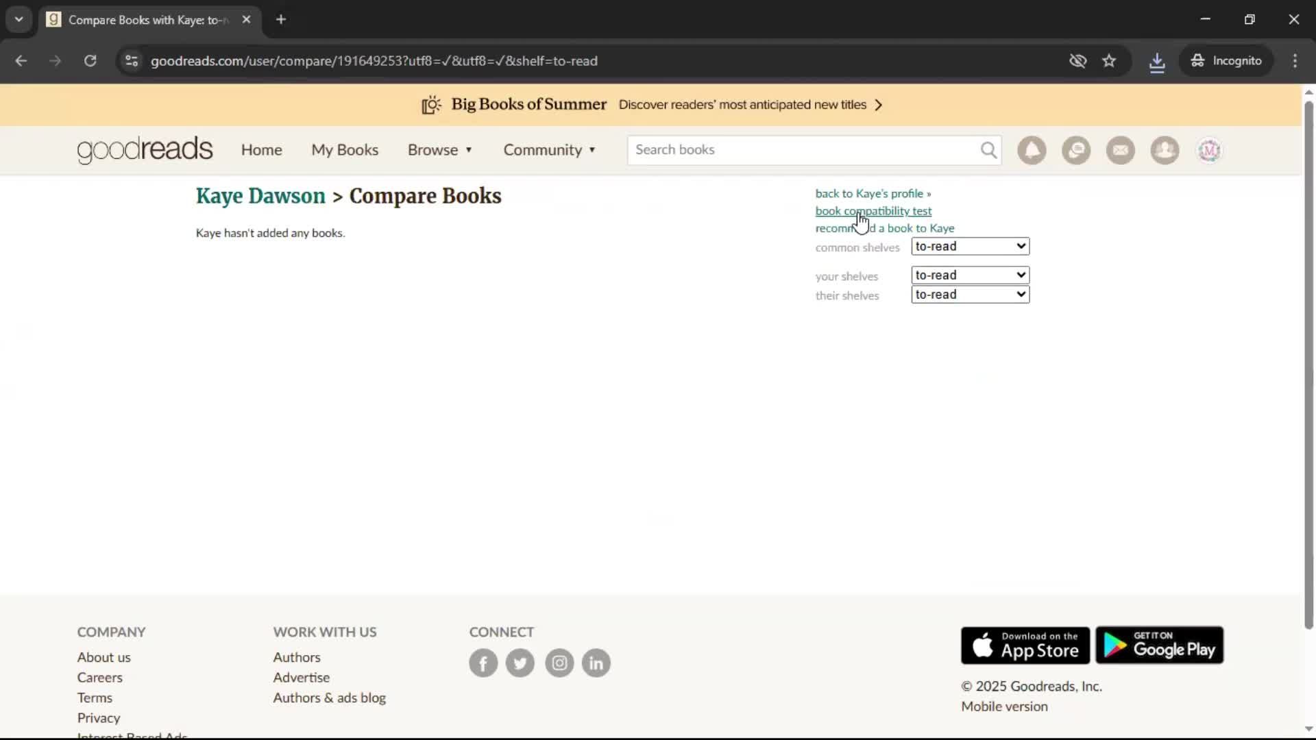General browsing screenshot