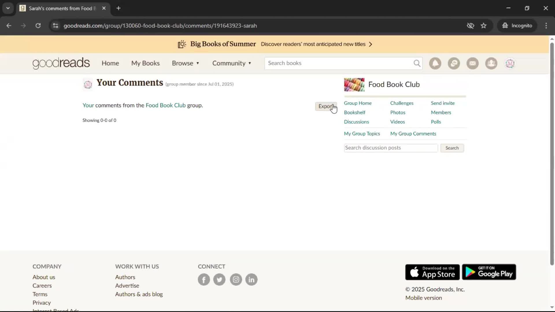 General browsing screenshot