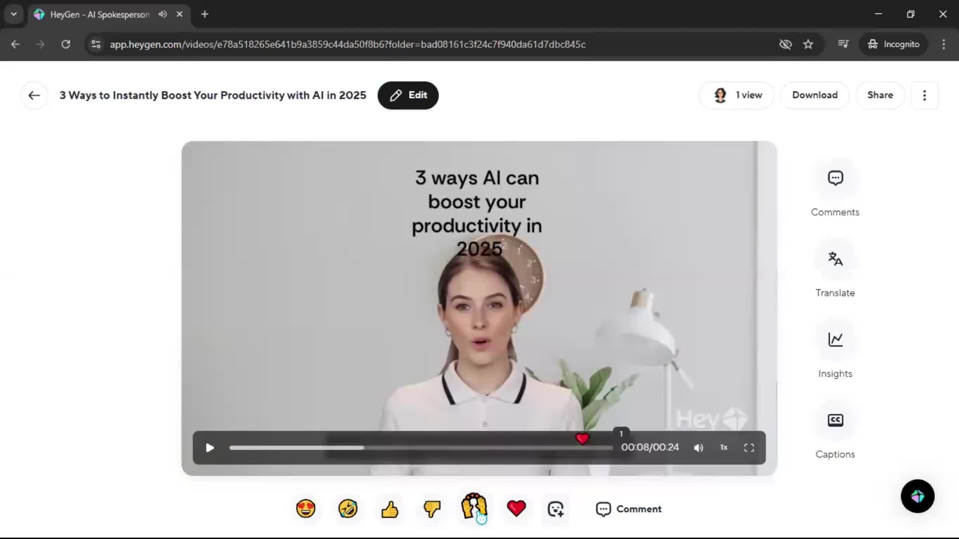 General browsing screenshot