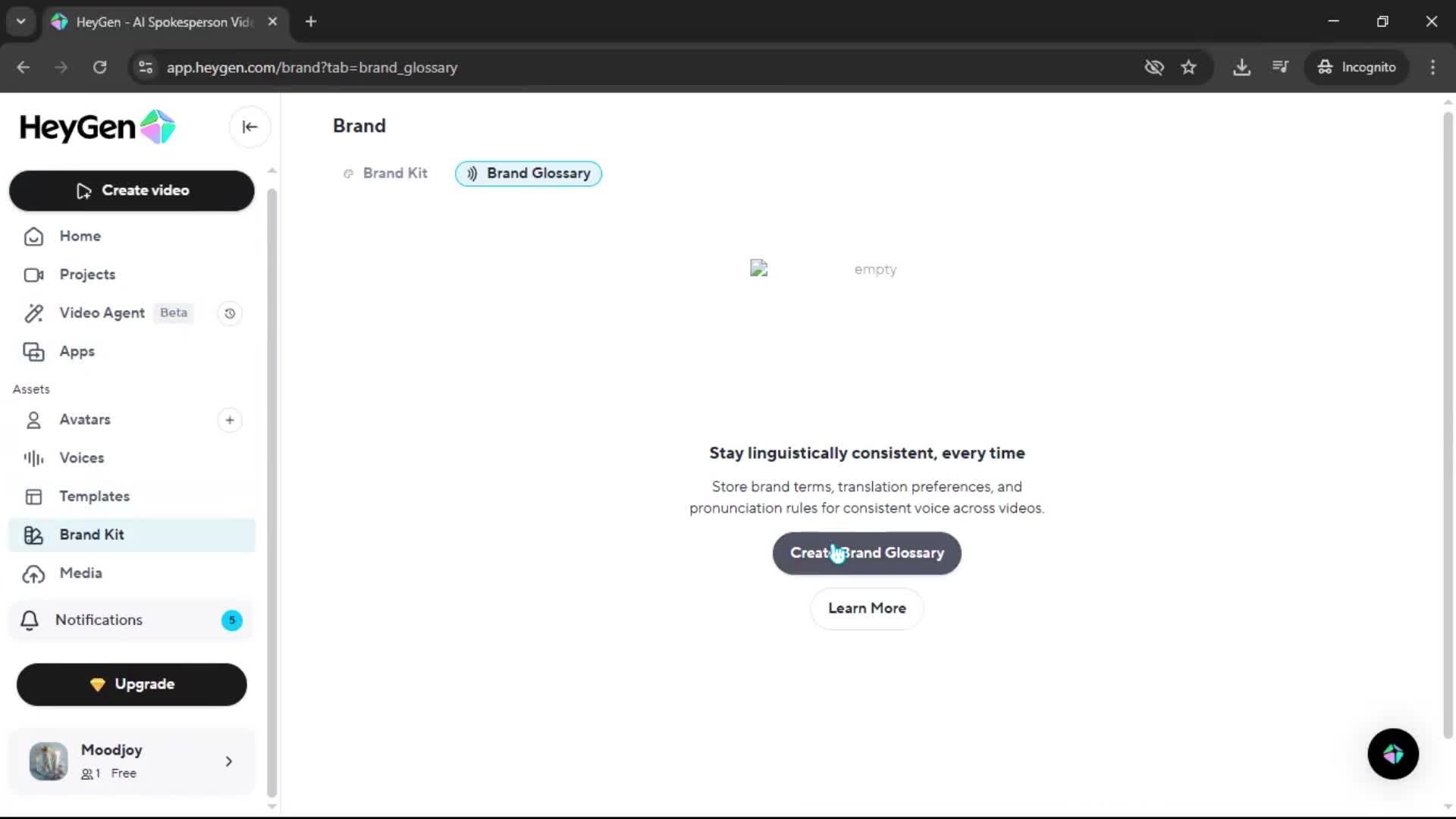General browsing screenshot
