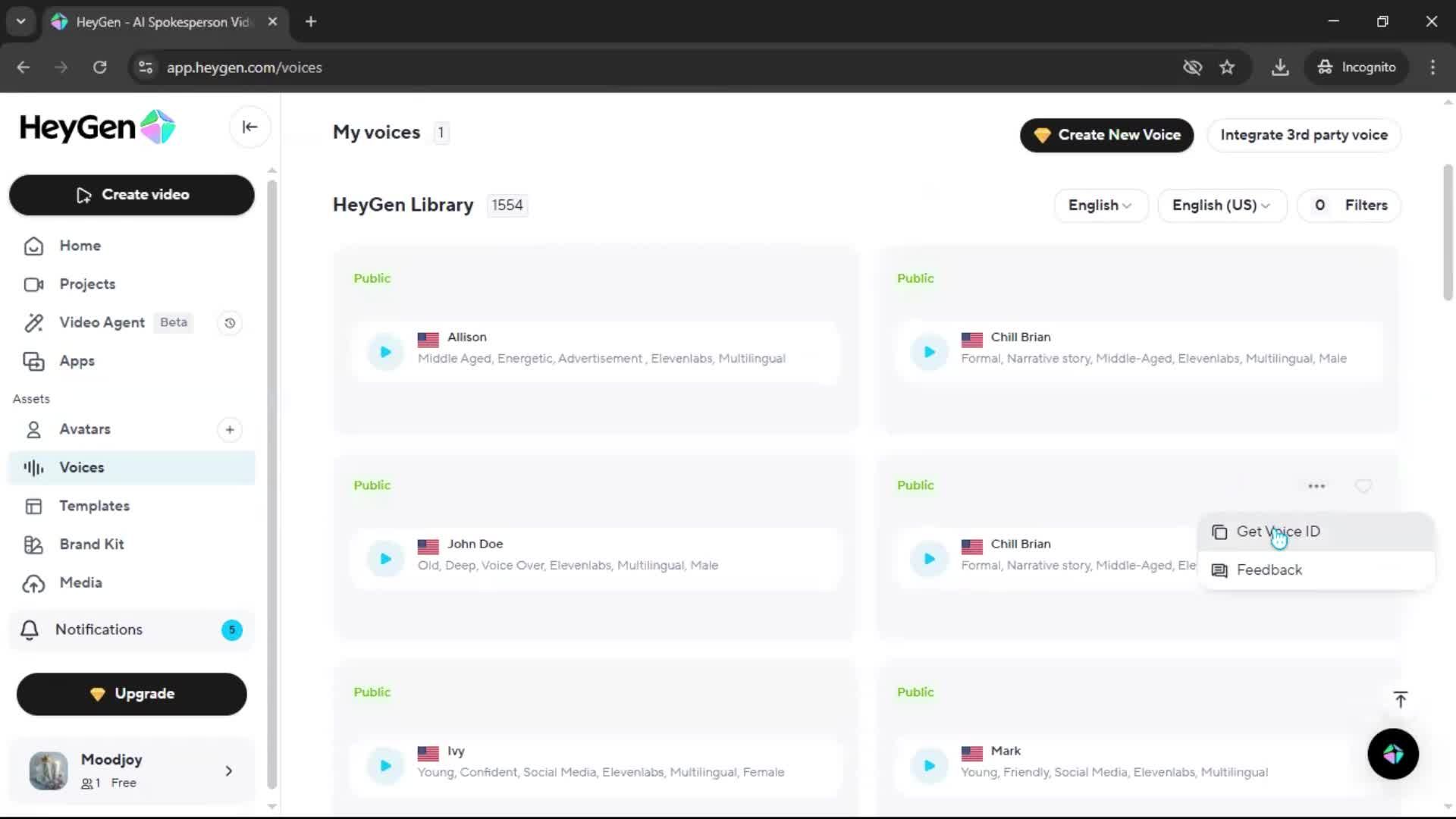 General browsing screenshot