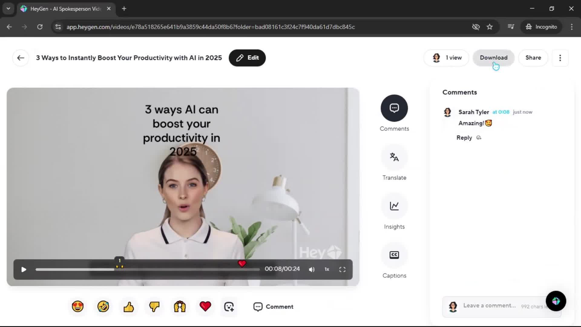 General browsing screenshot