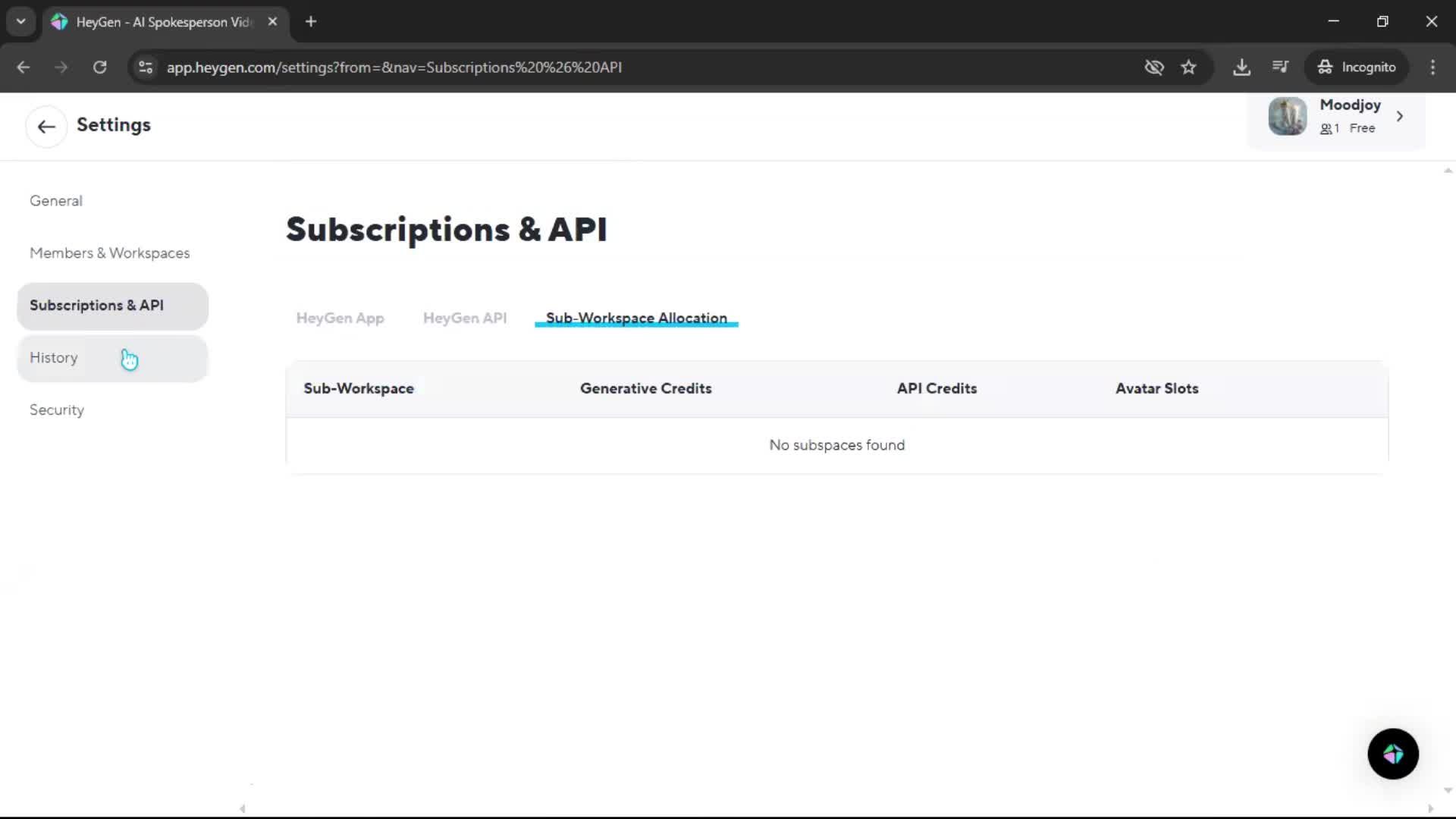General browsing screenshot