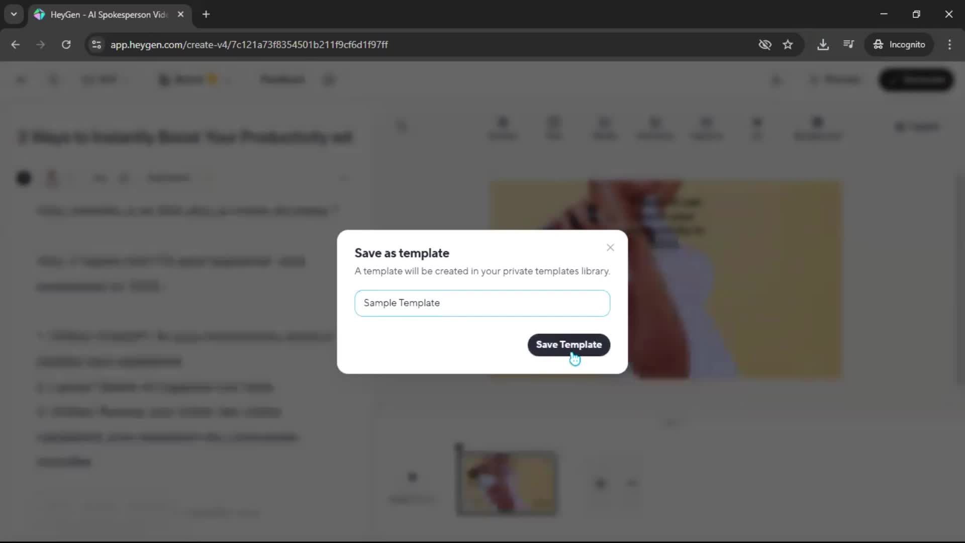 General browsing screenshot