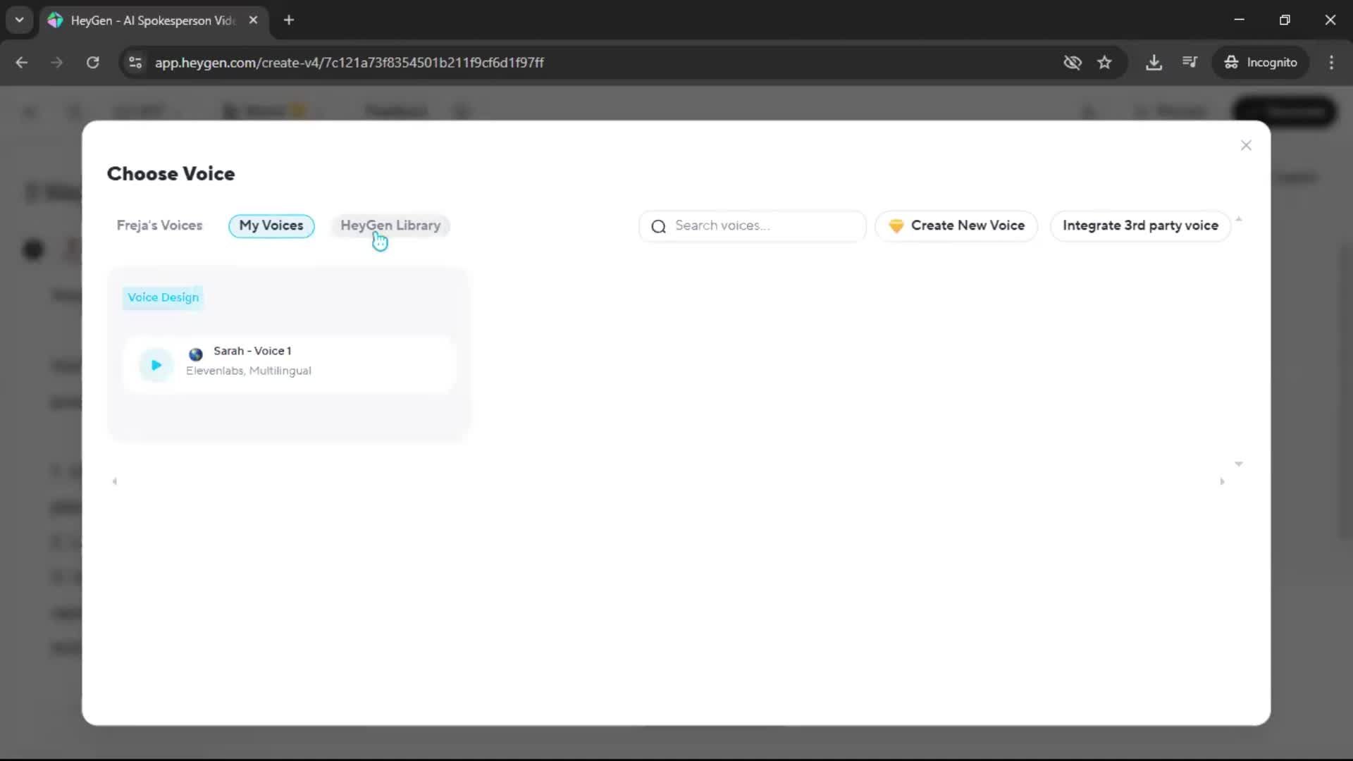General browsing screenshot