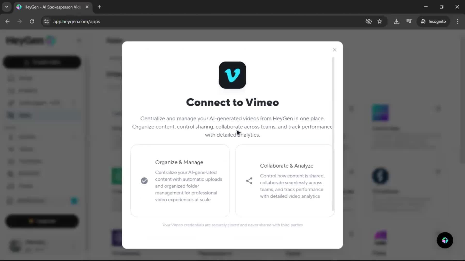 General browsing screenshot