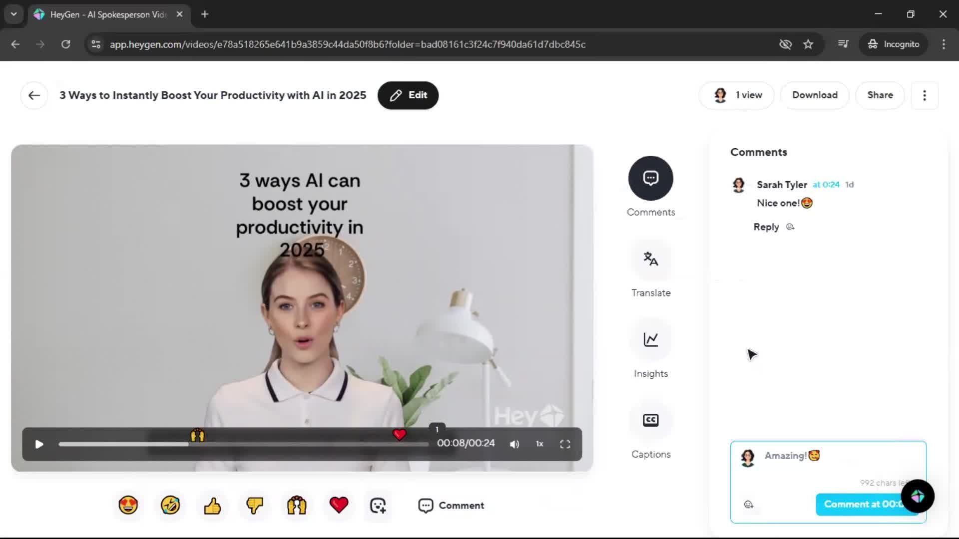 General browsing screenshot