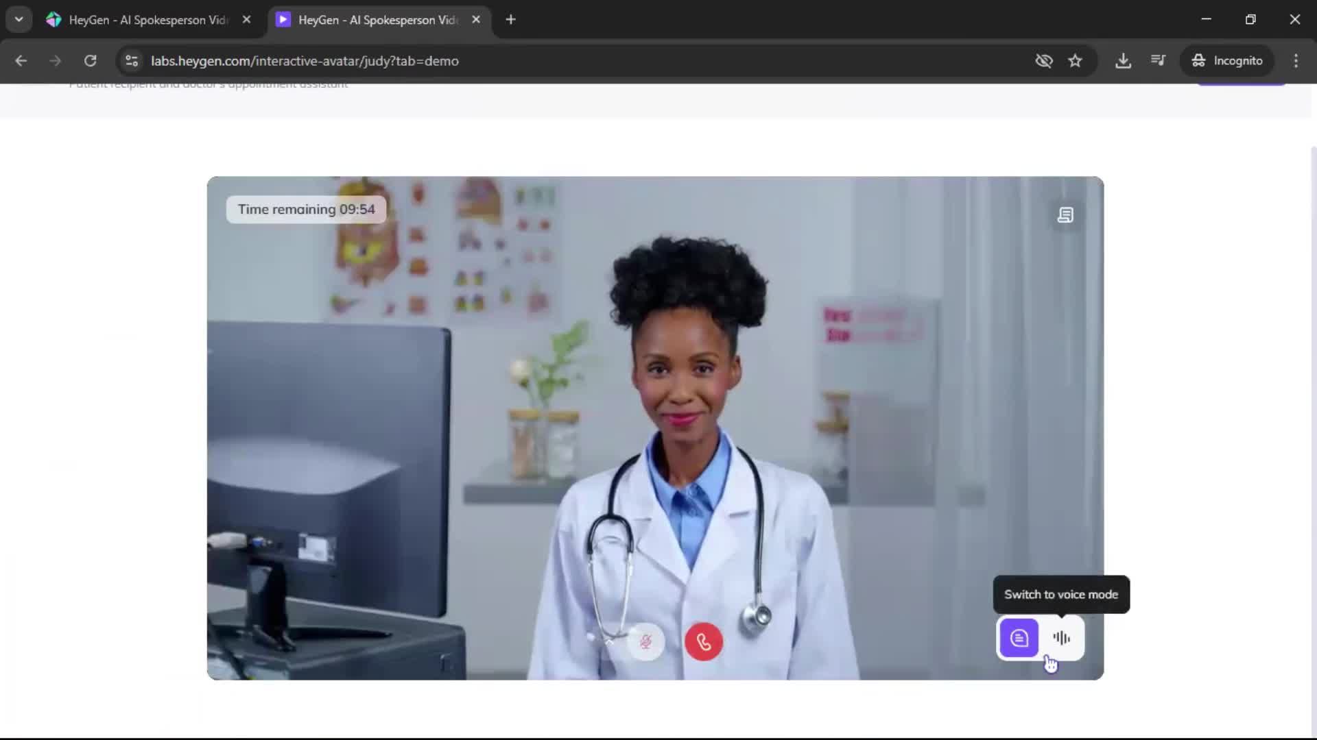 General browsing screenshot