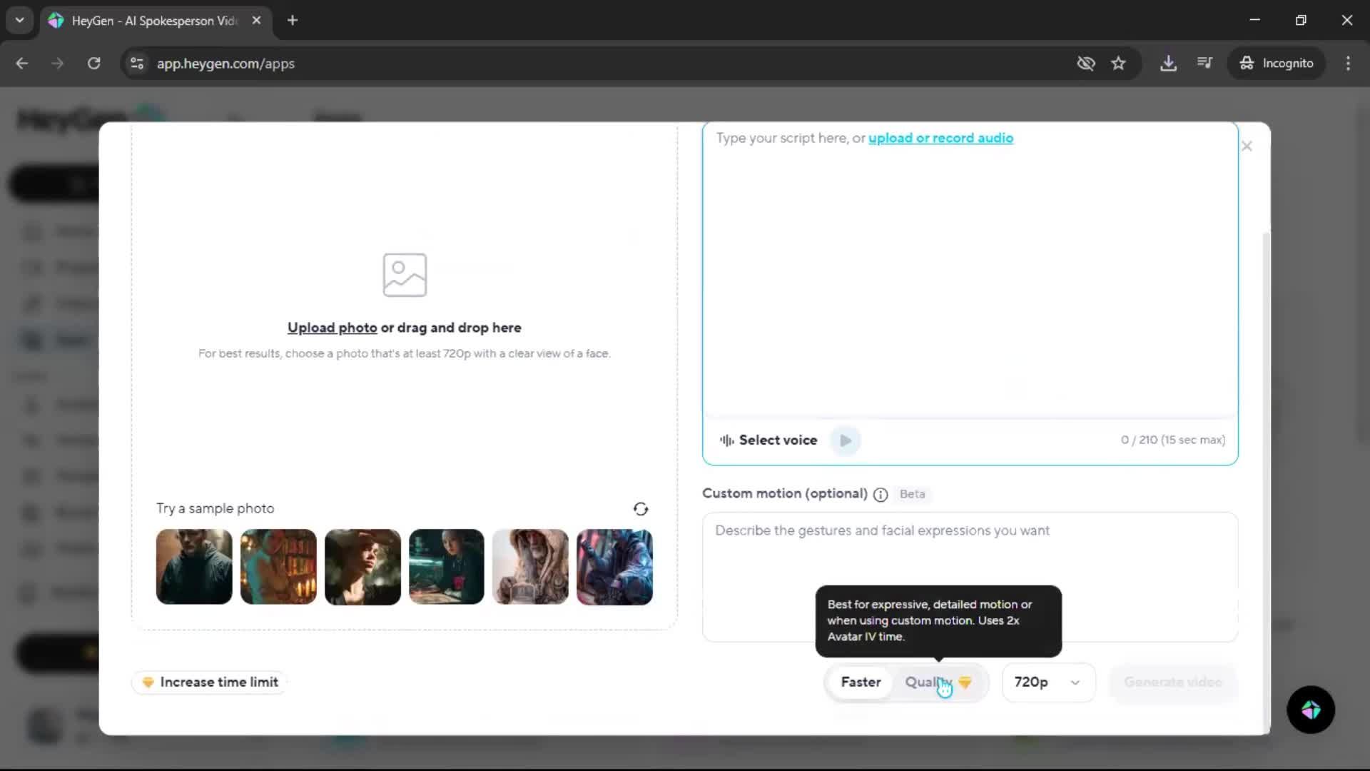 General browsing screenshot