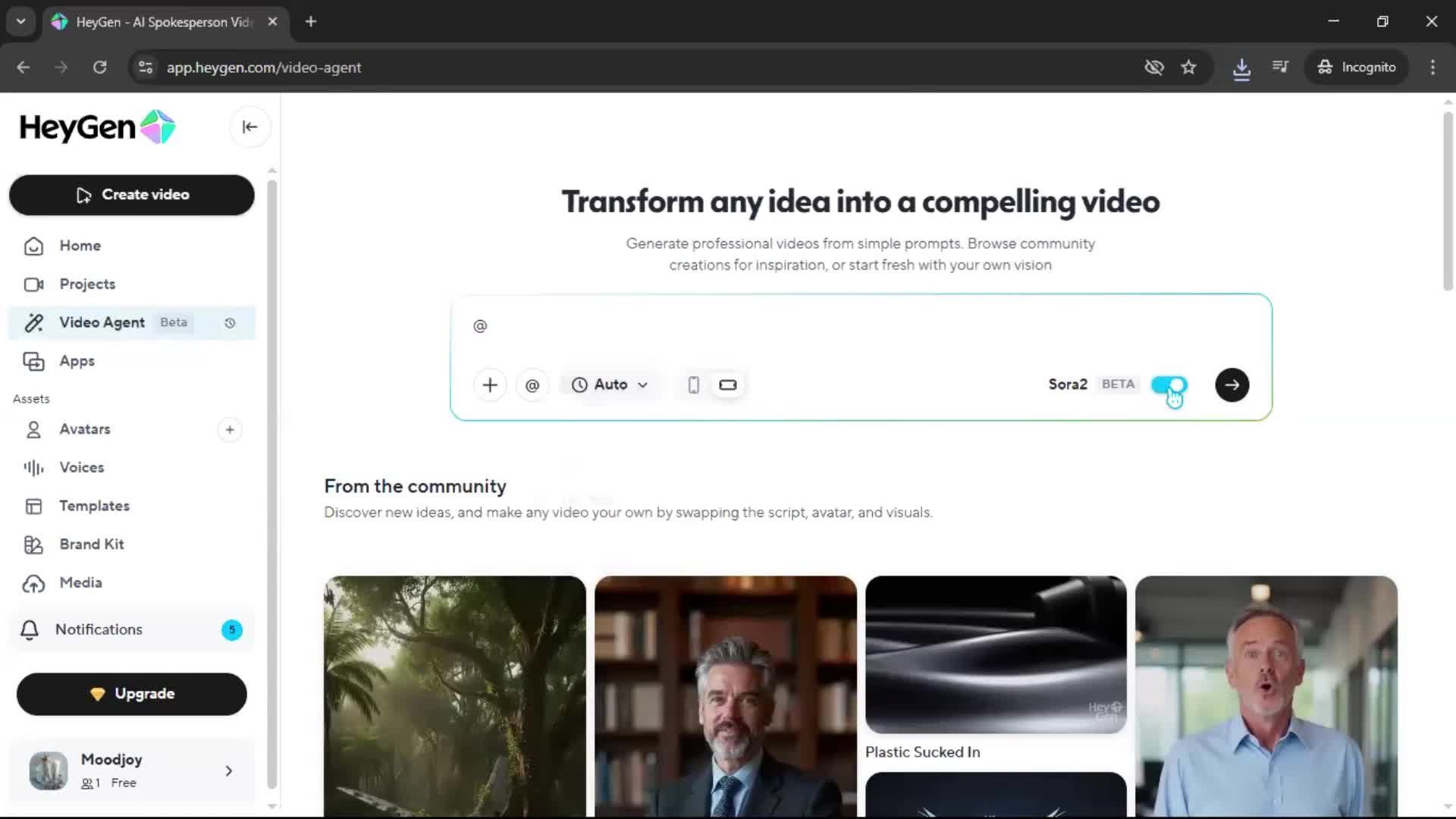 General browsing screenshot