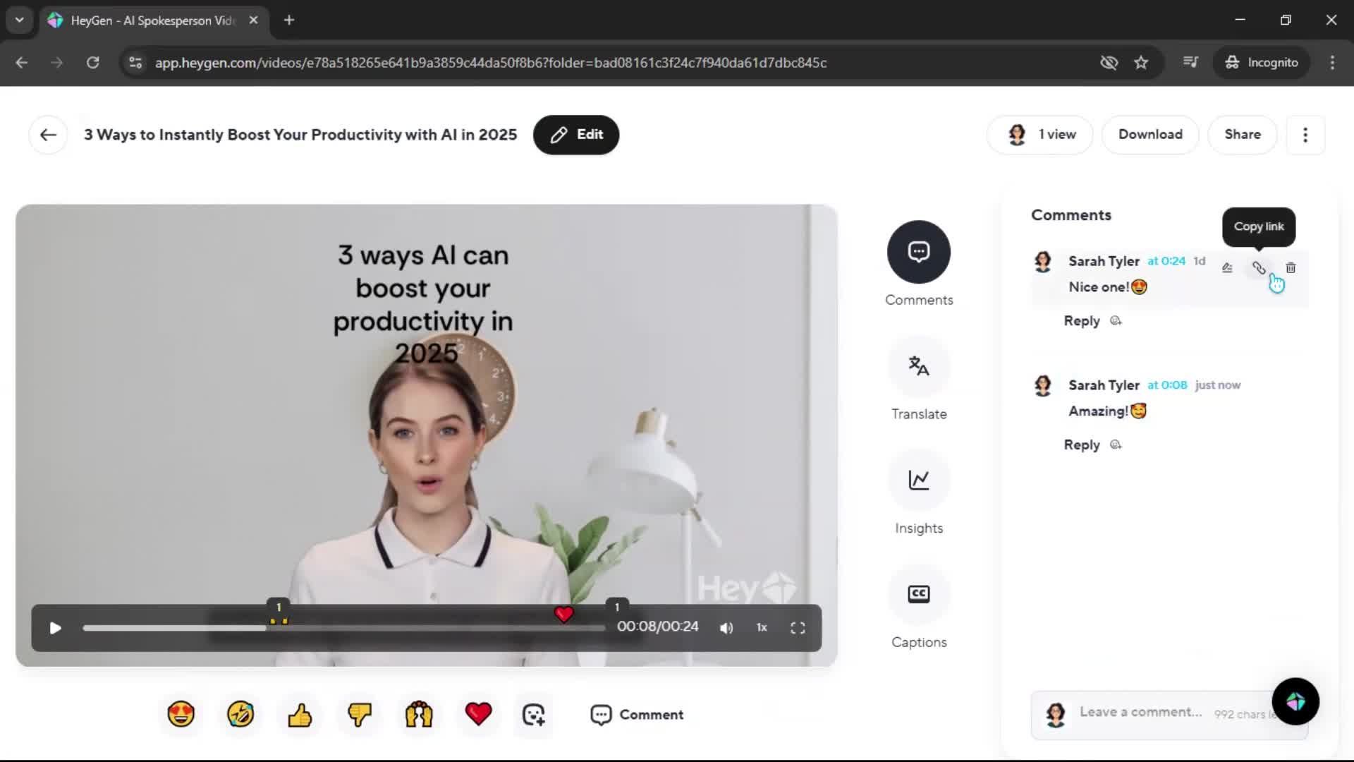 General browsing screenshot