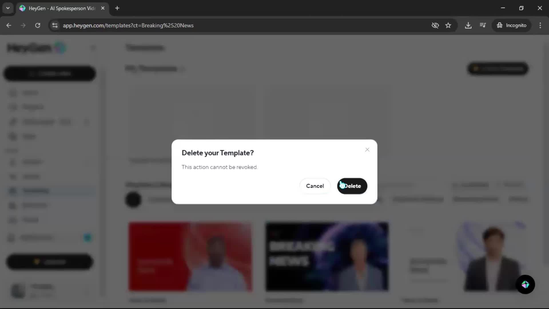 General browsing screenshot