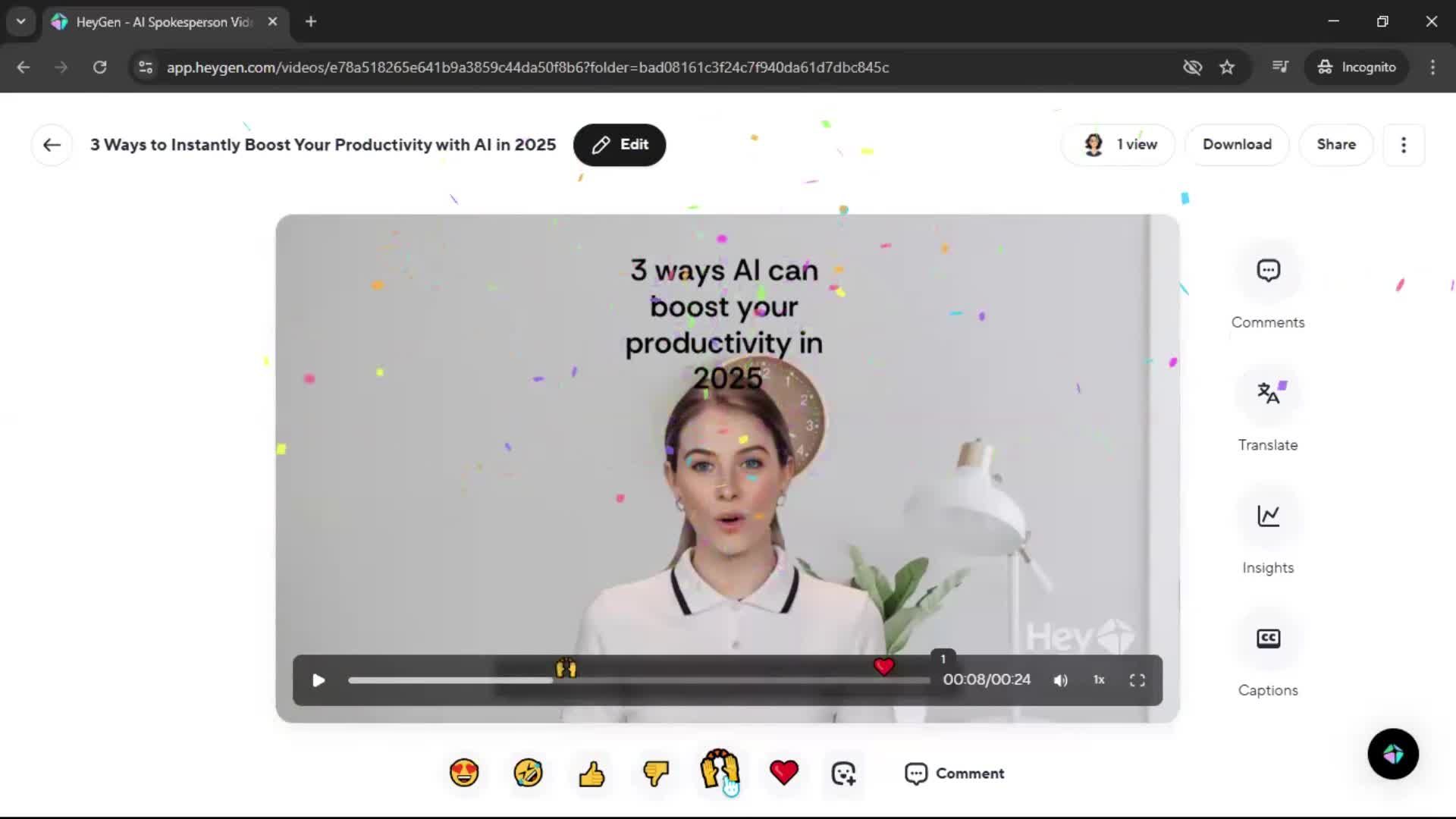 General browsing screenshot