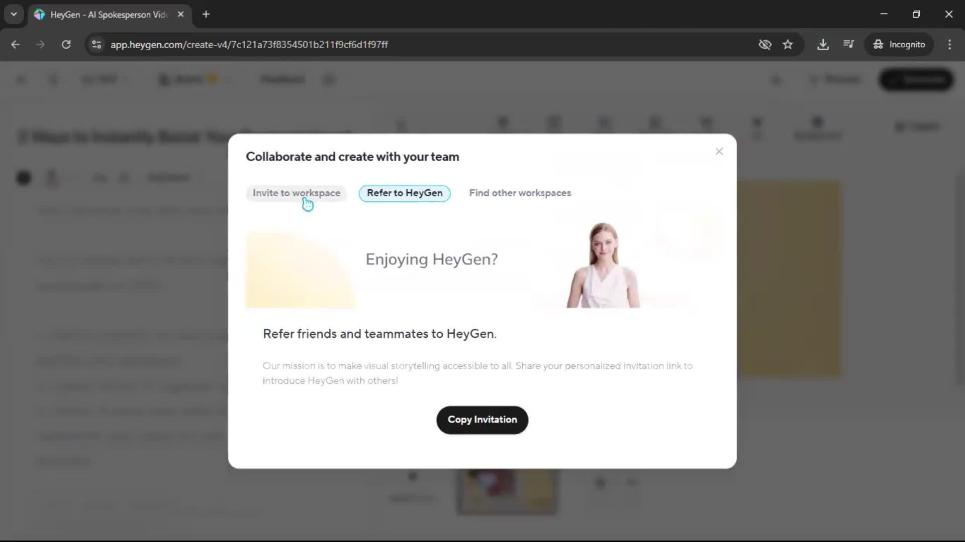 General browsing screenshot