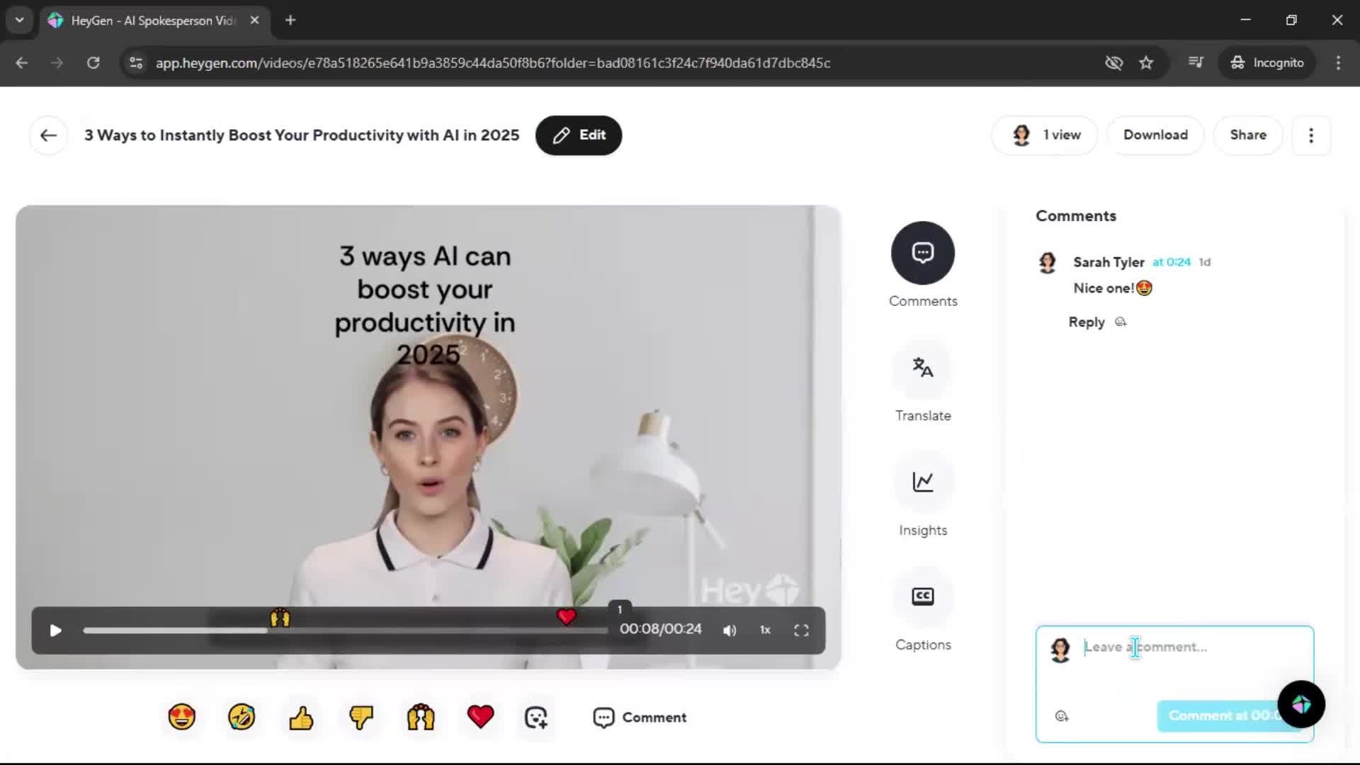 General browsing screenshot