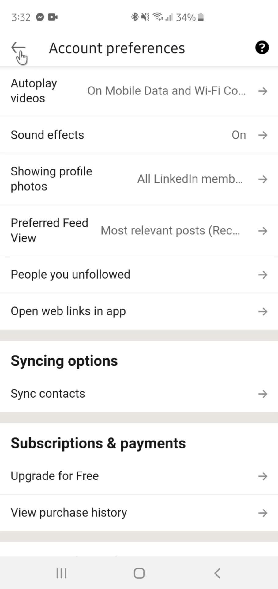 General browsing screenshot