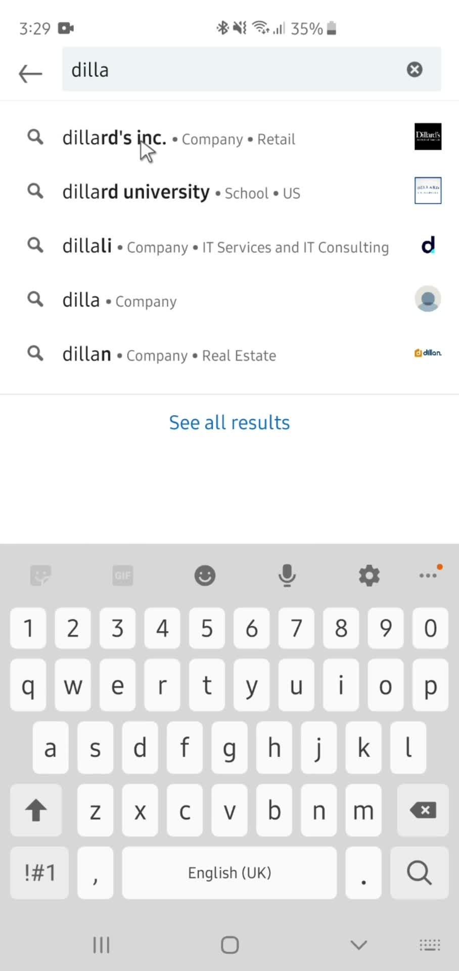 General browsing screenshot