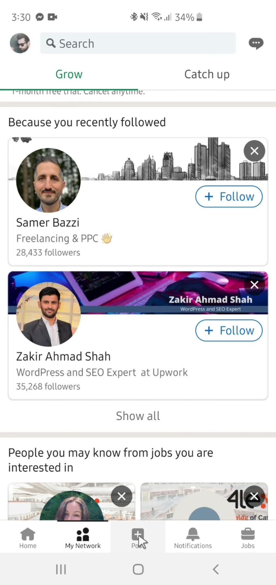 General browsing screenshot