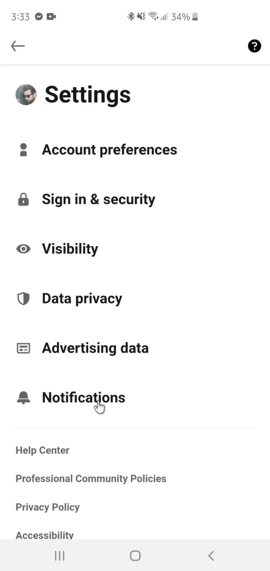 General browsing screenshot