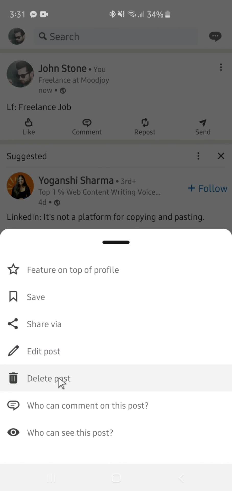 General browsing screenshot