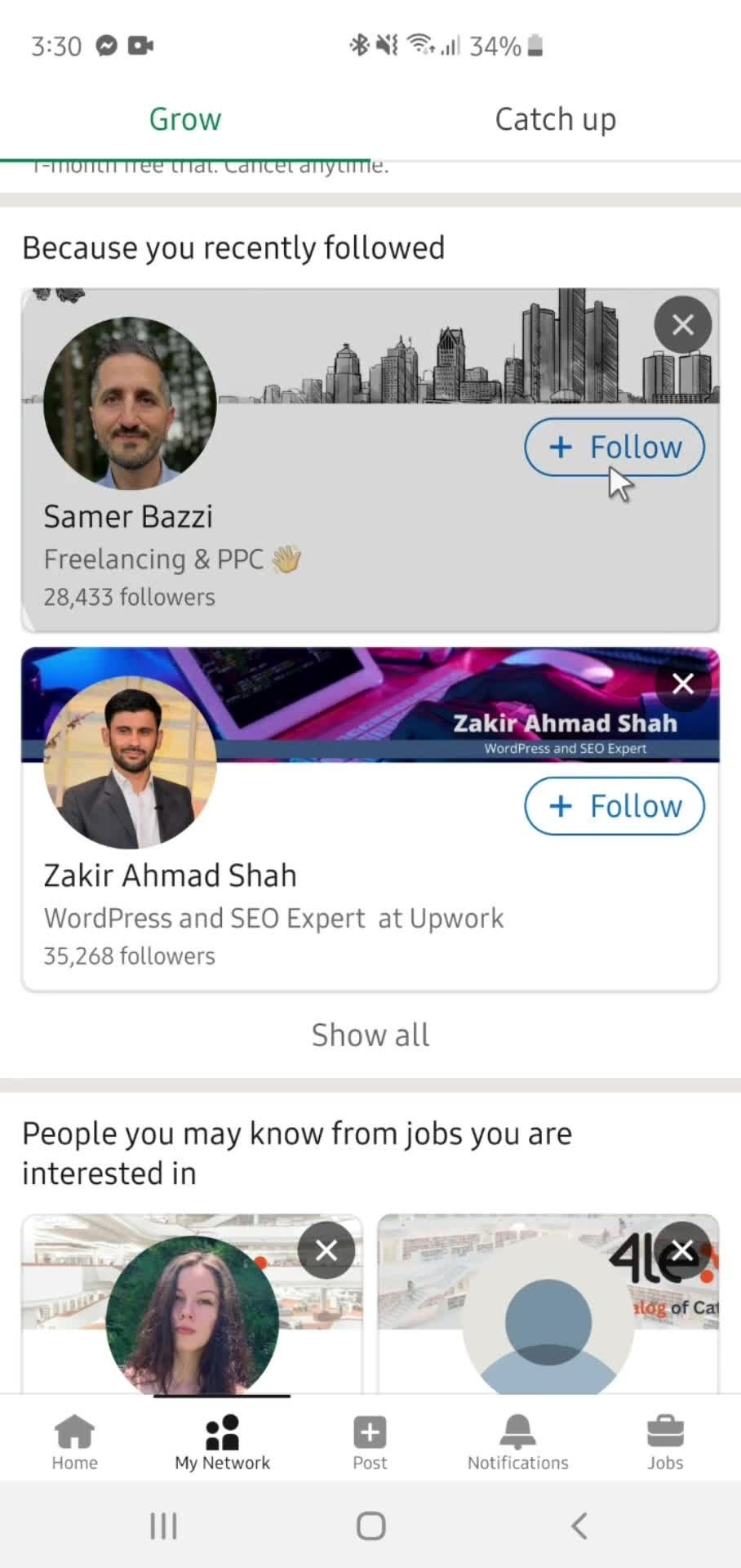 General browsing screenshot