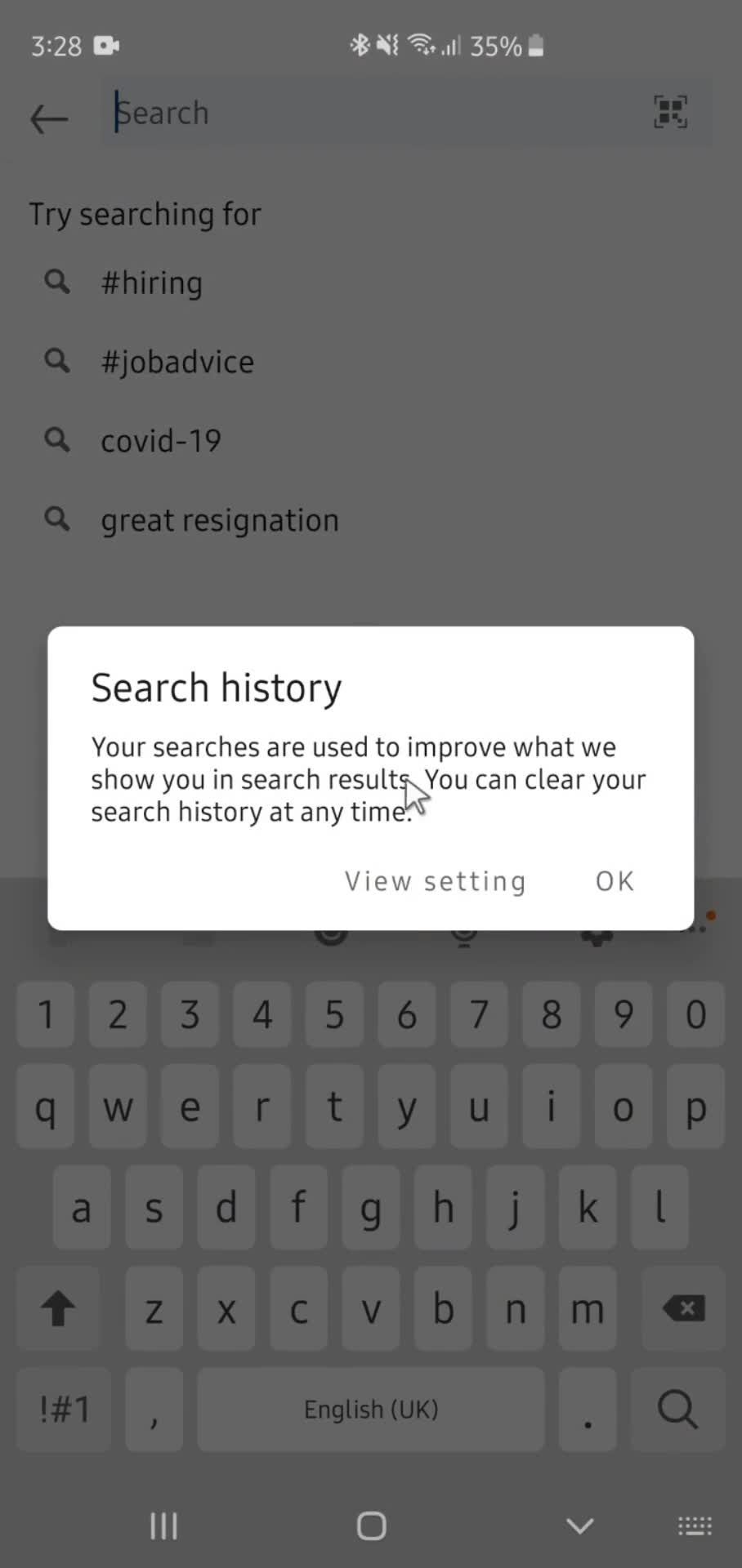 General browsing screenshot