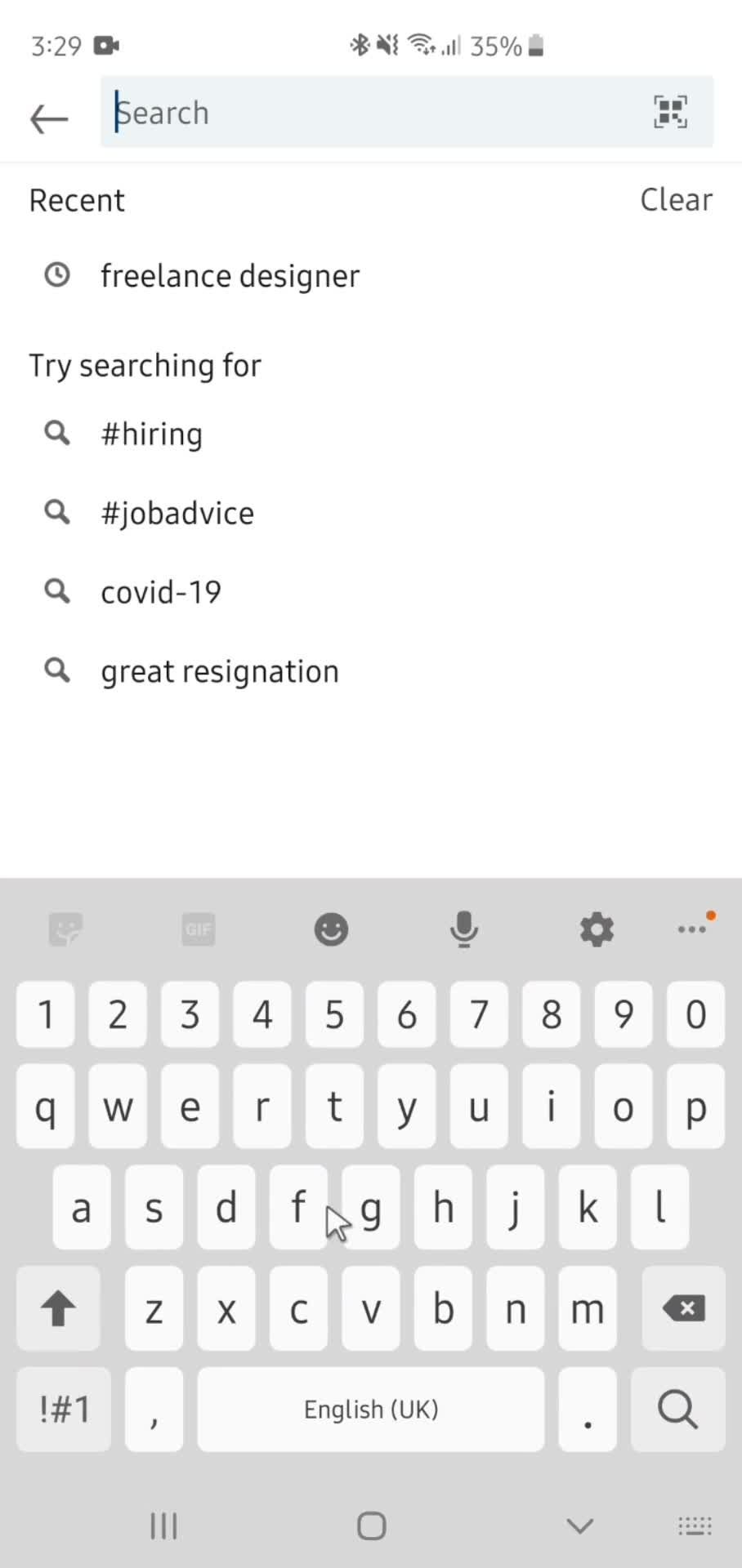 General browsing screenshot