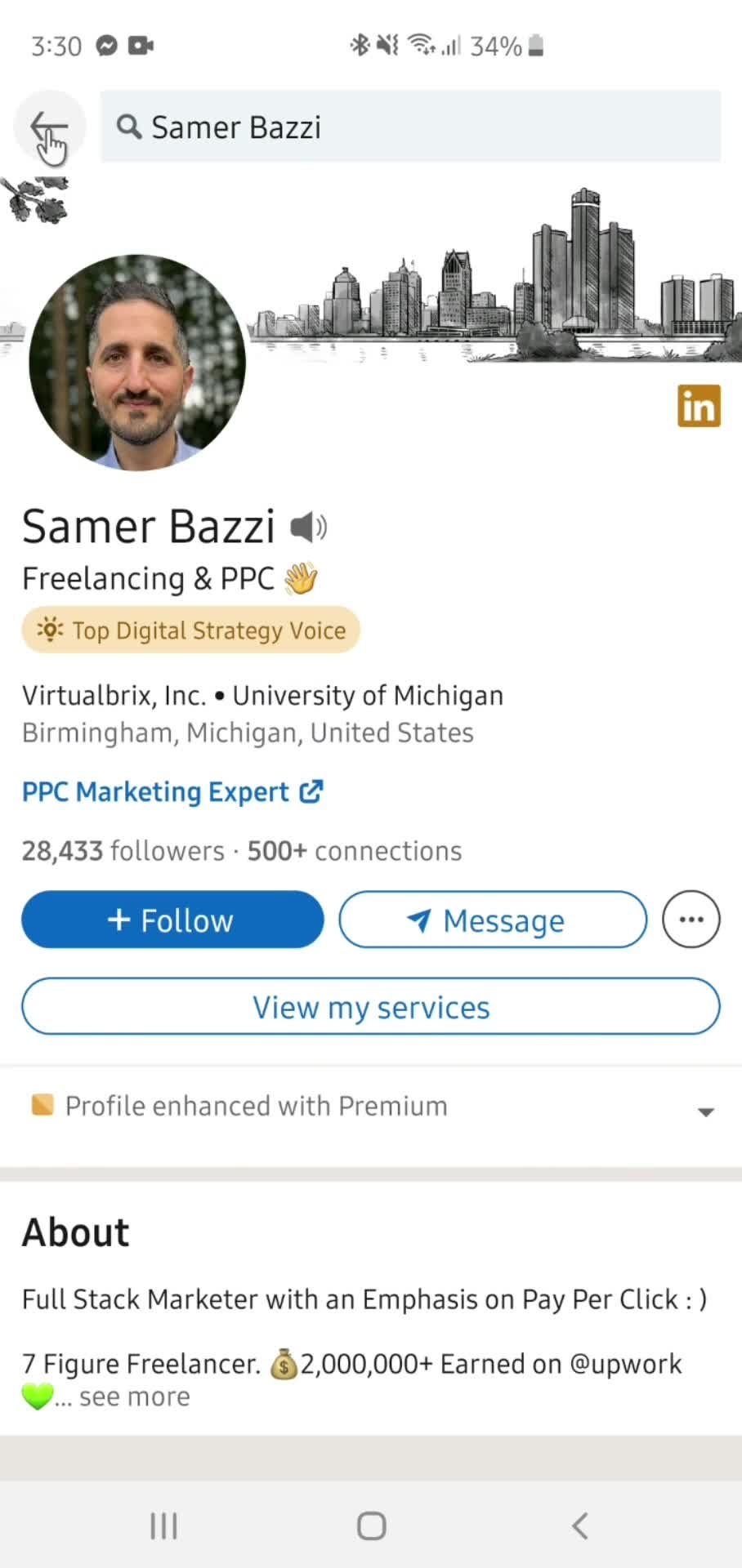 General browsing screenshot