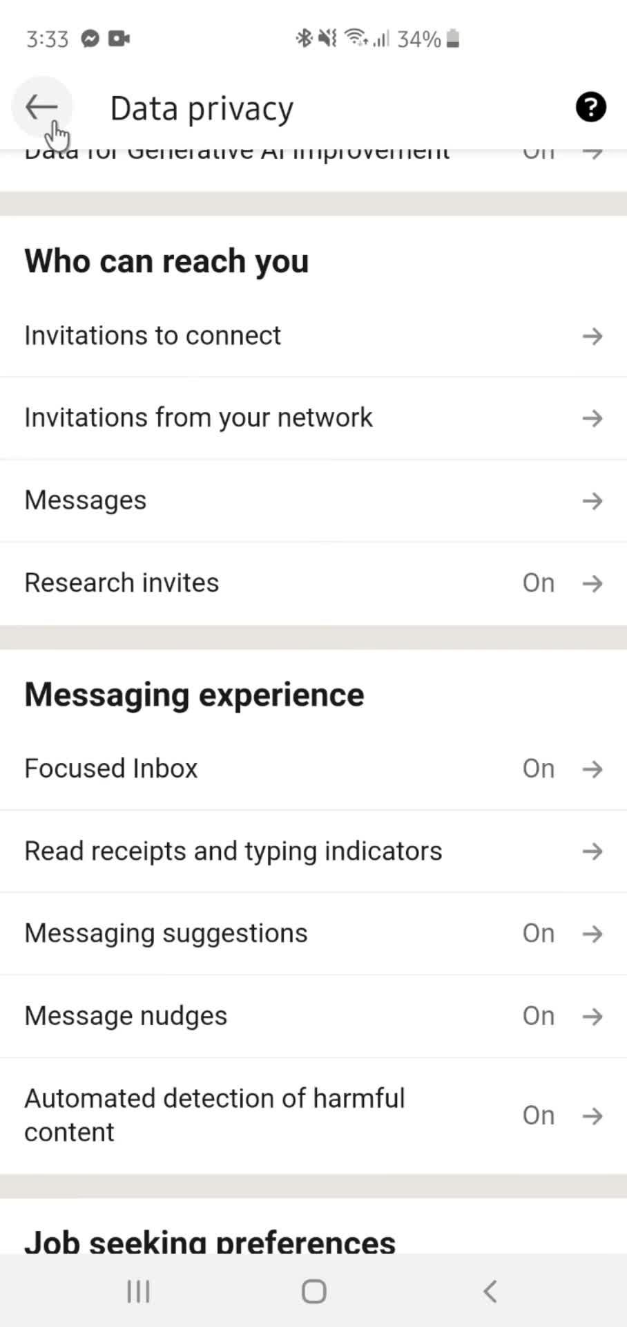 General browsing screenshot