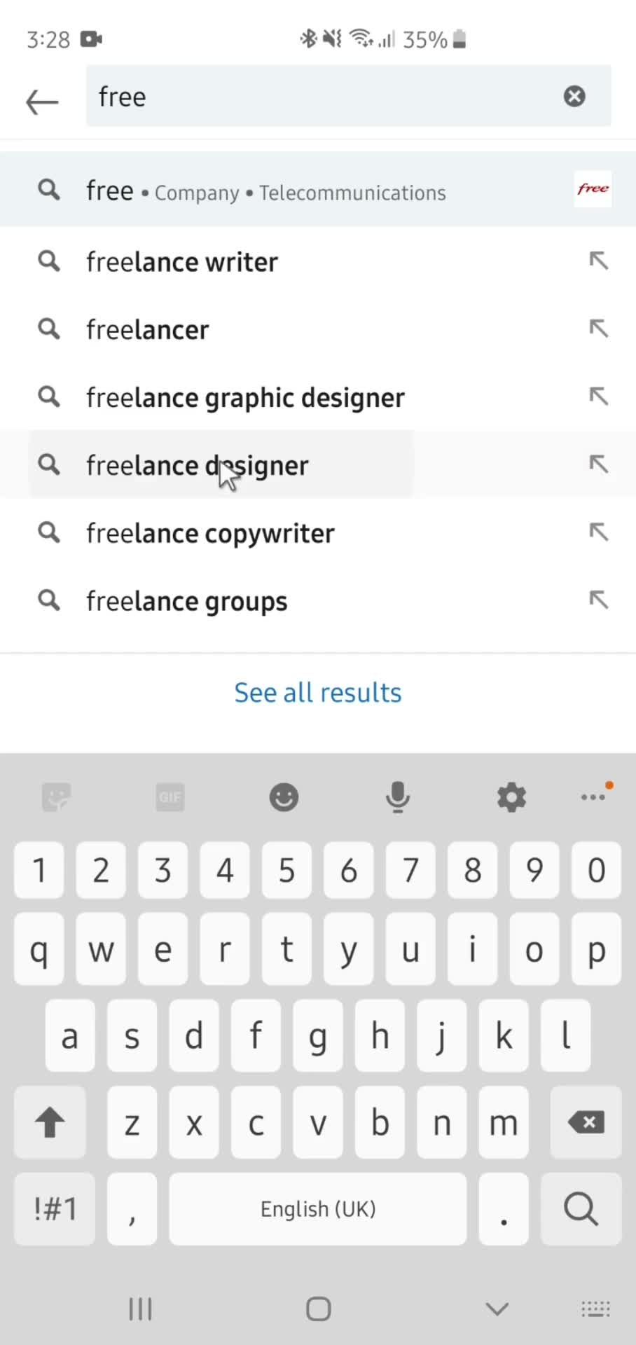 General browsing screenshot
