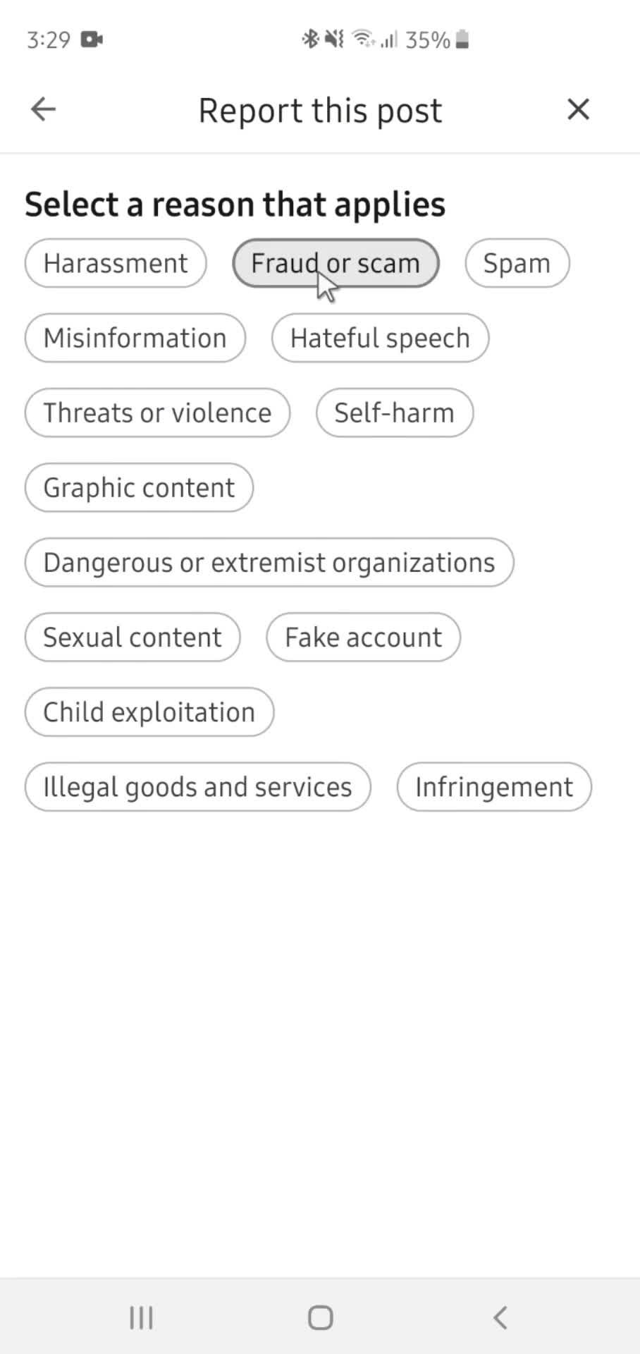 General browsing screenshot