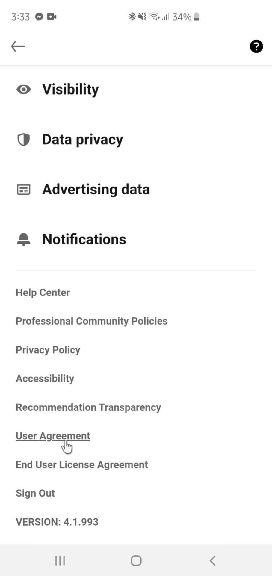 General browsing screenshot