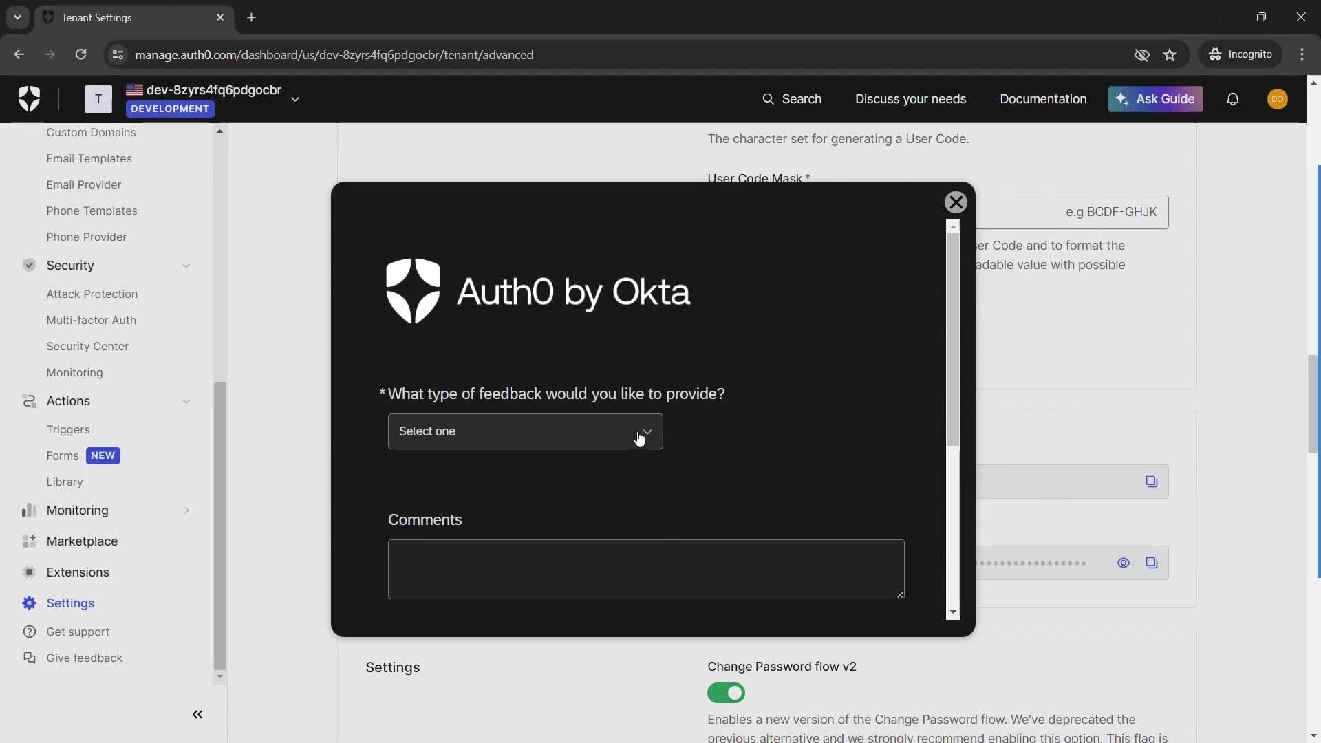 General browsing screenshot