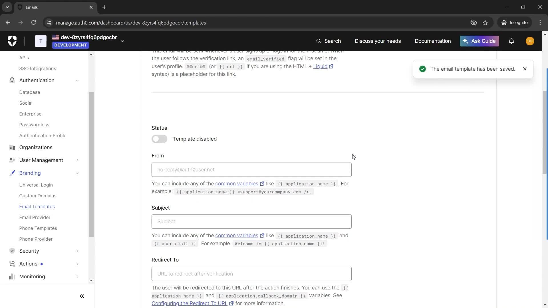 General browsing screenshot
