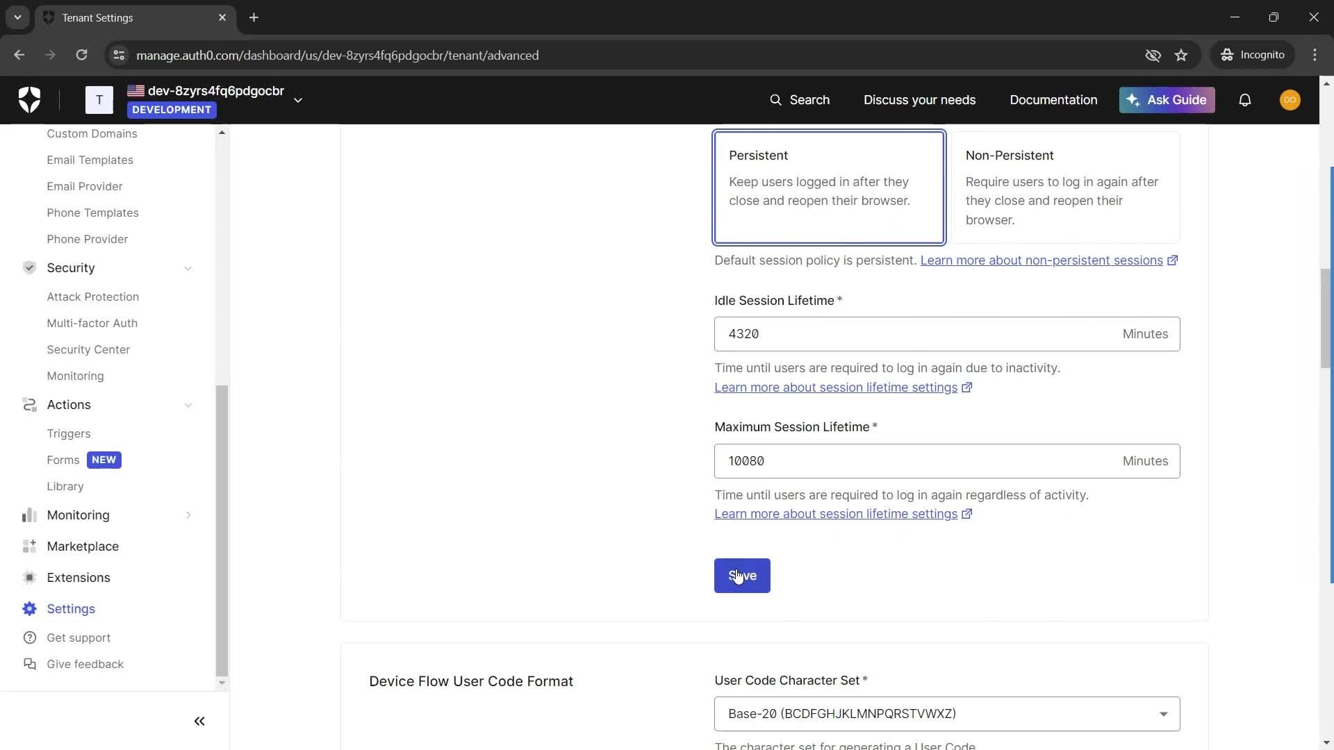 General browsing screenshot