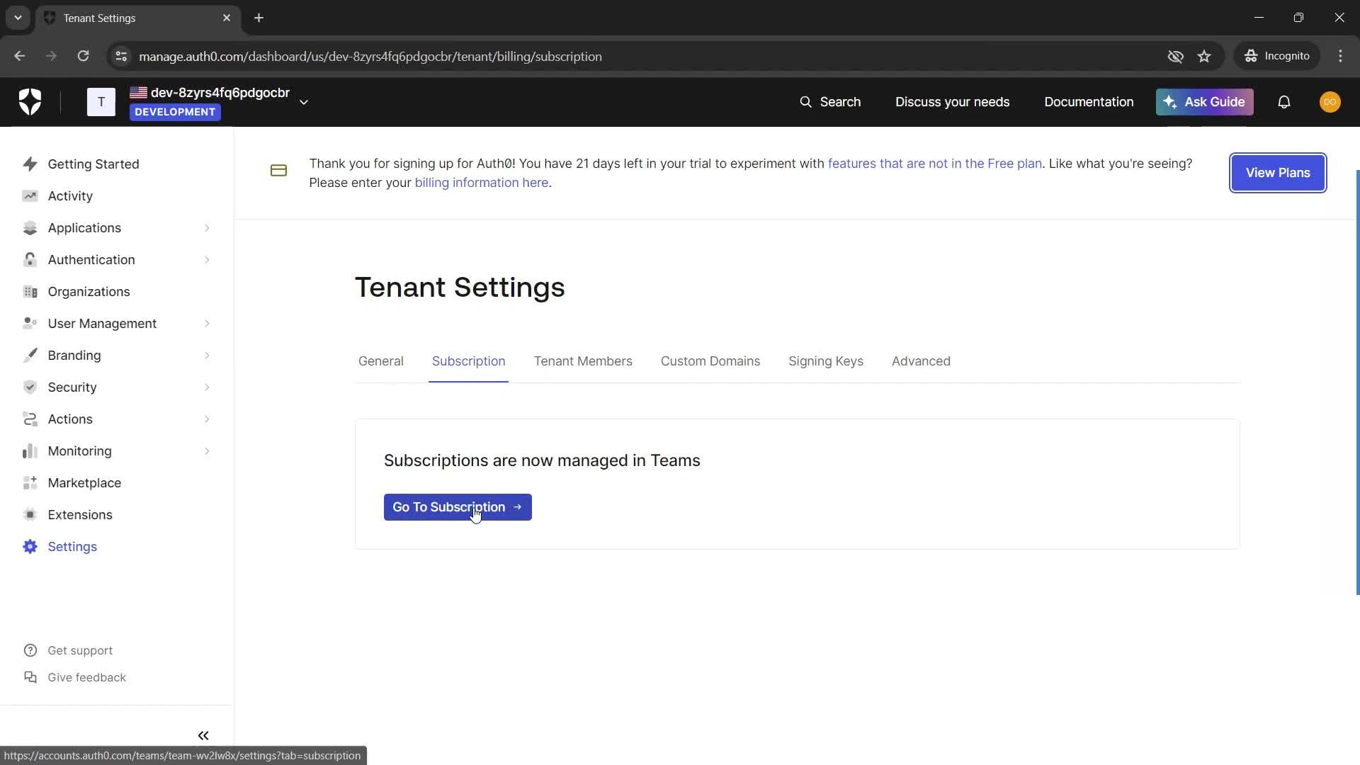 General browsing screenshot