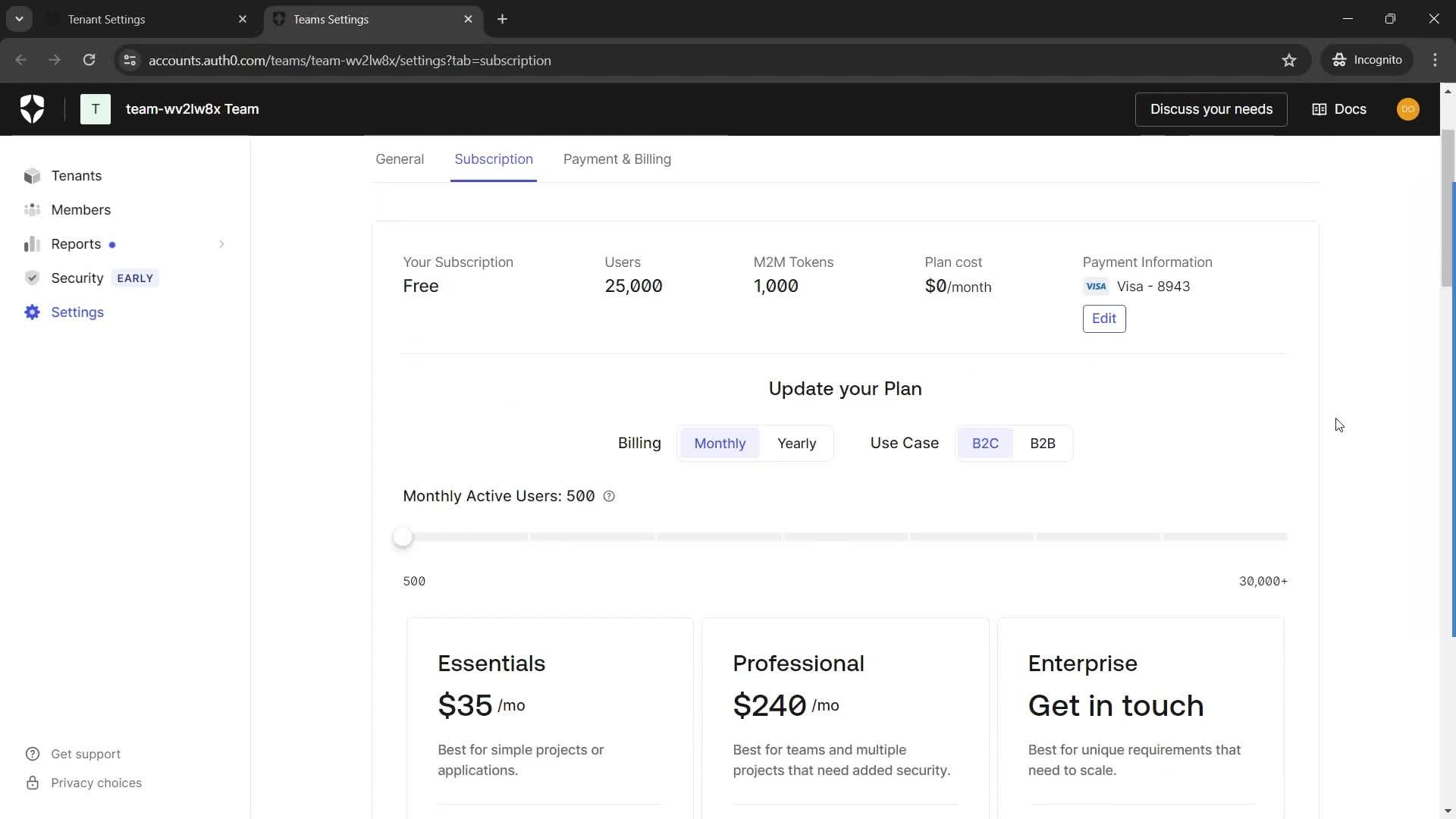 General browsing screenshot
