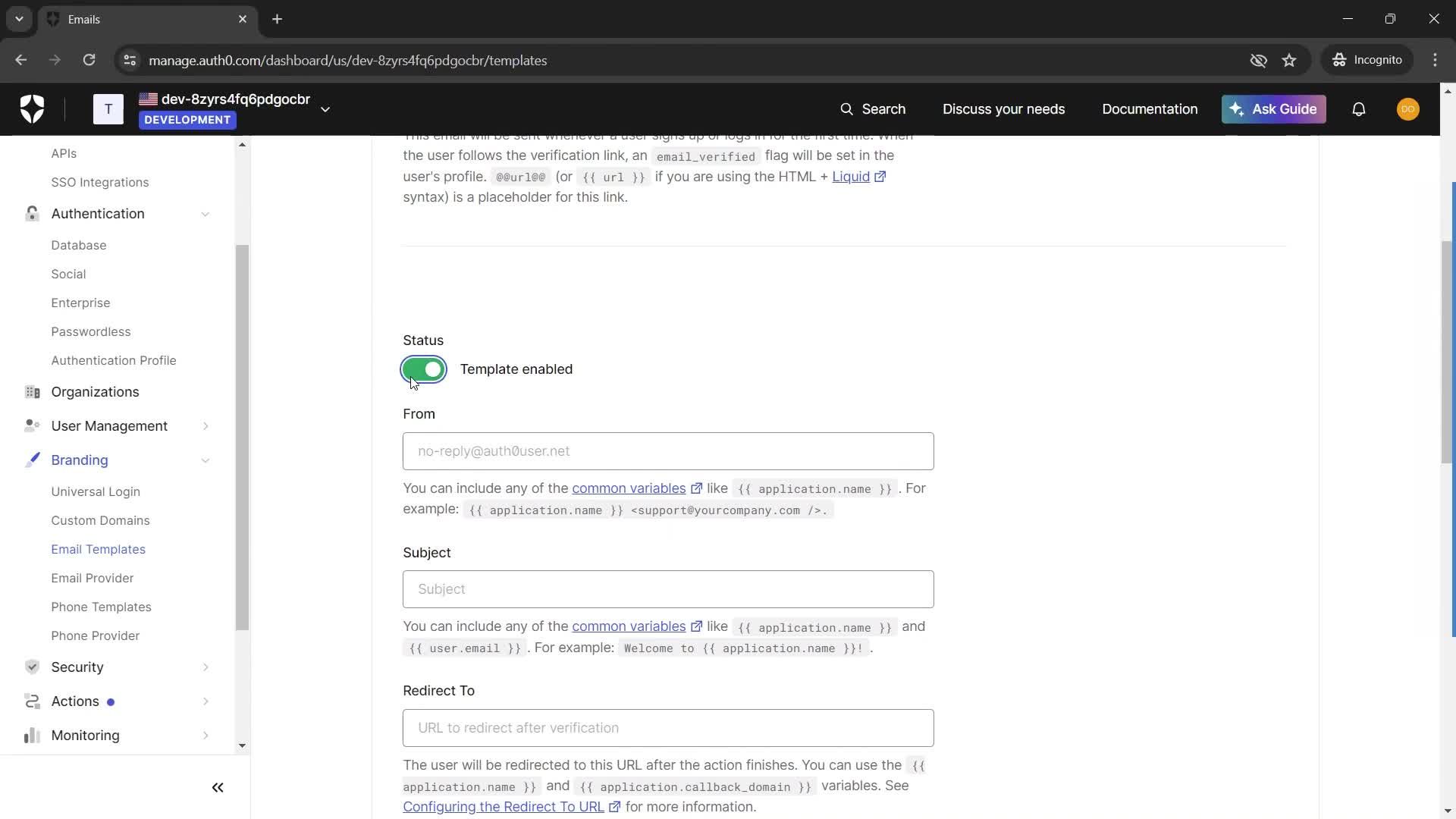 General browsing screenshot
