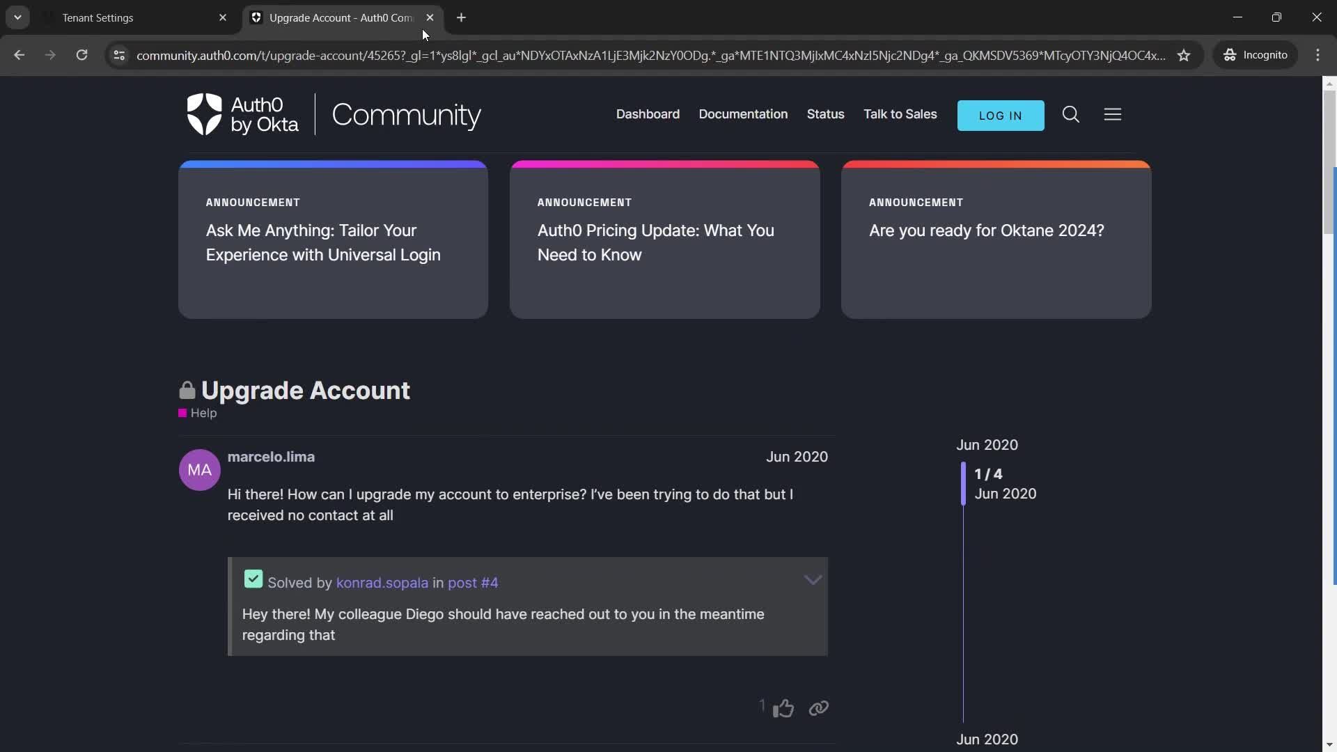 General browsing screenshot