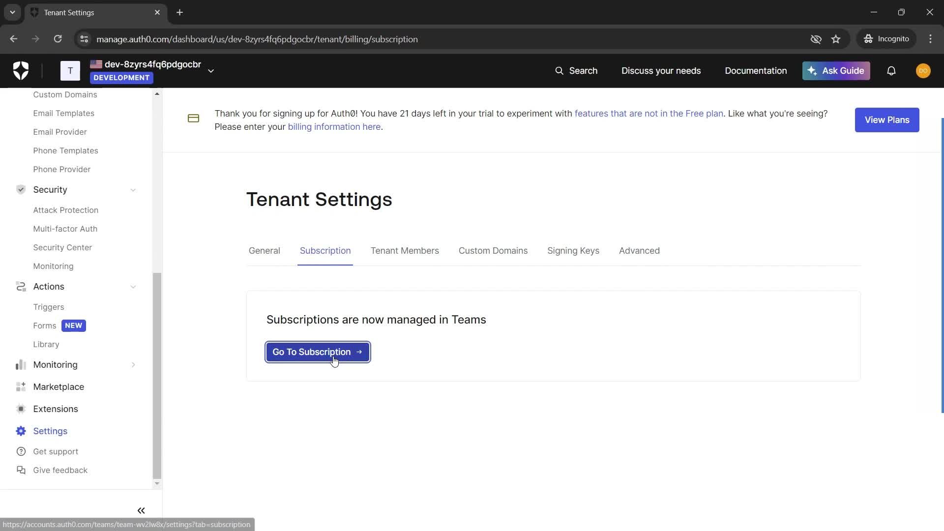 General browsing screenshot
