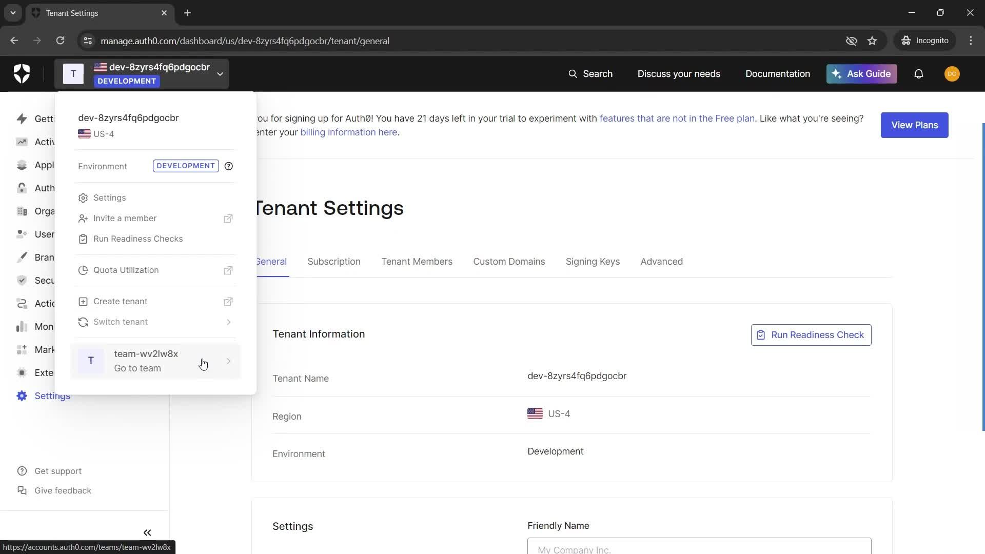 General browsing screenshot