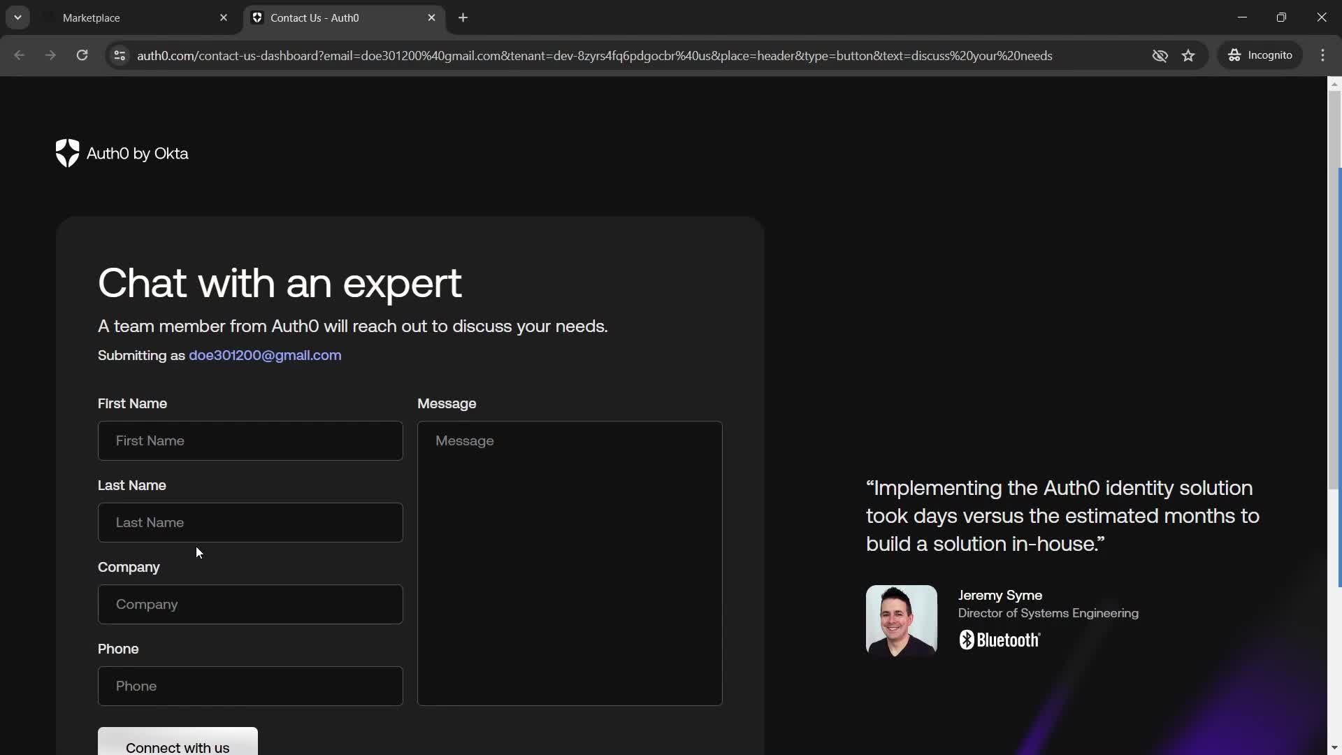 General browsing screenshot