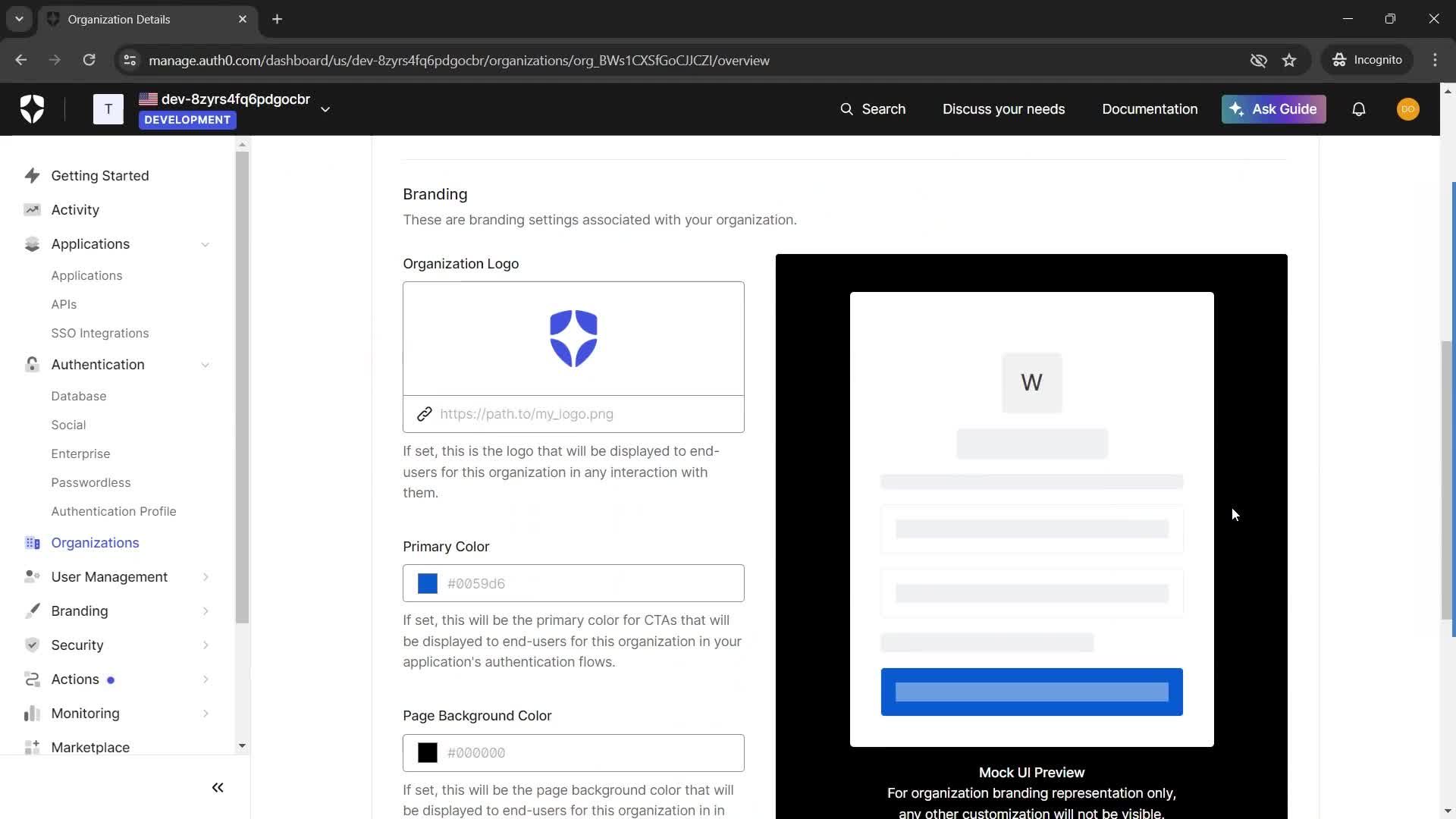 General browsing screenshot