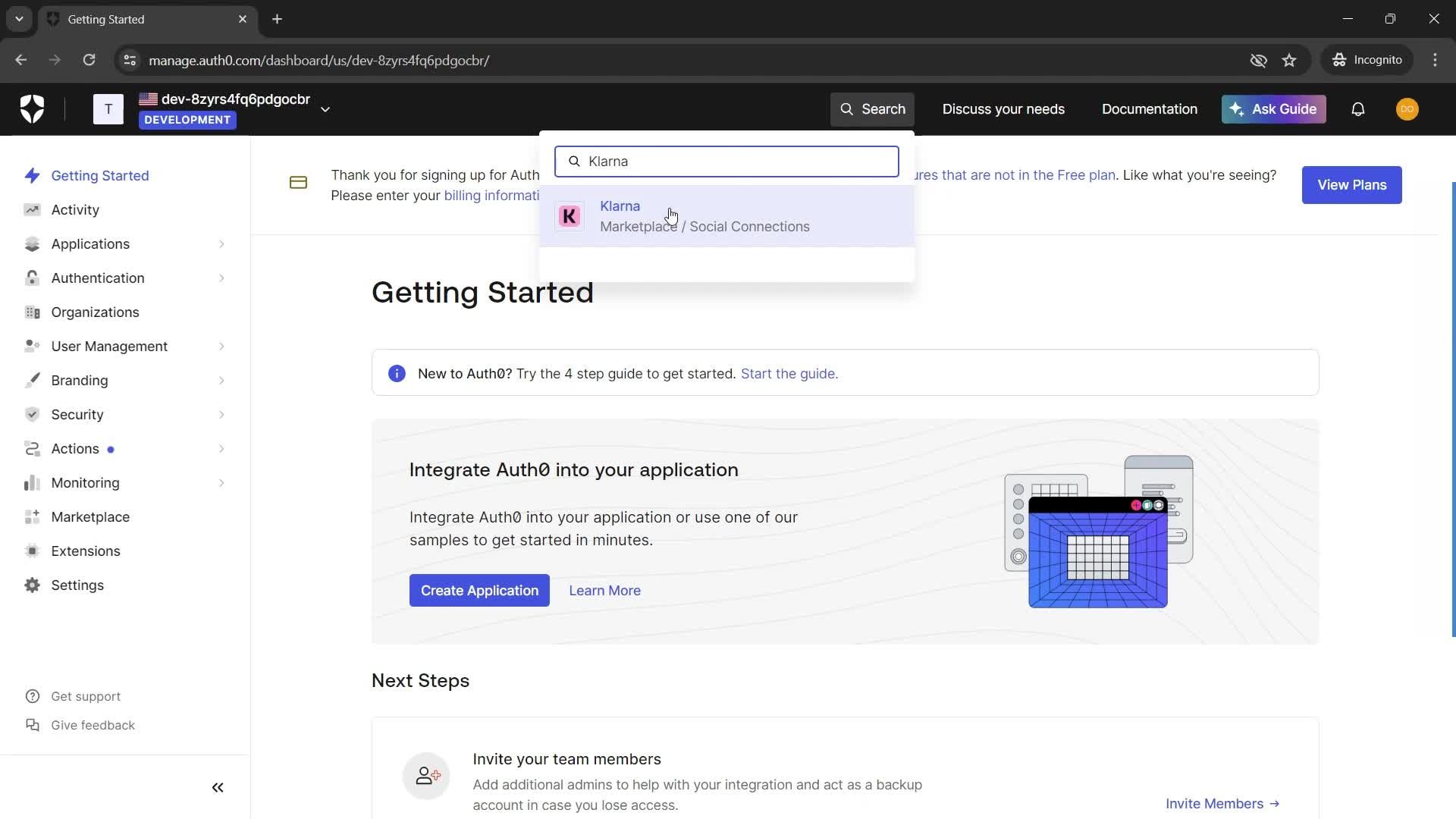 General browsing screenshot