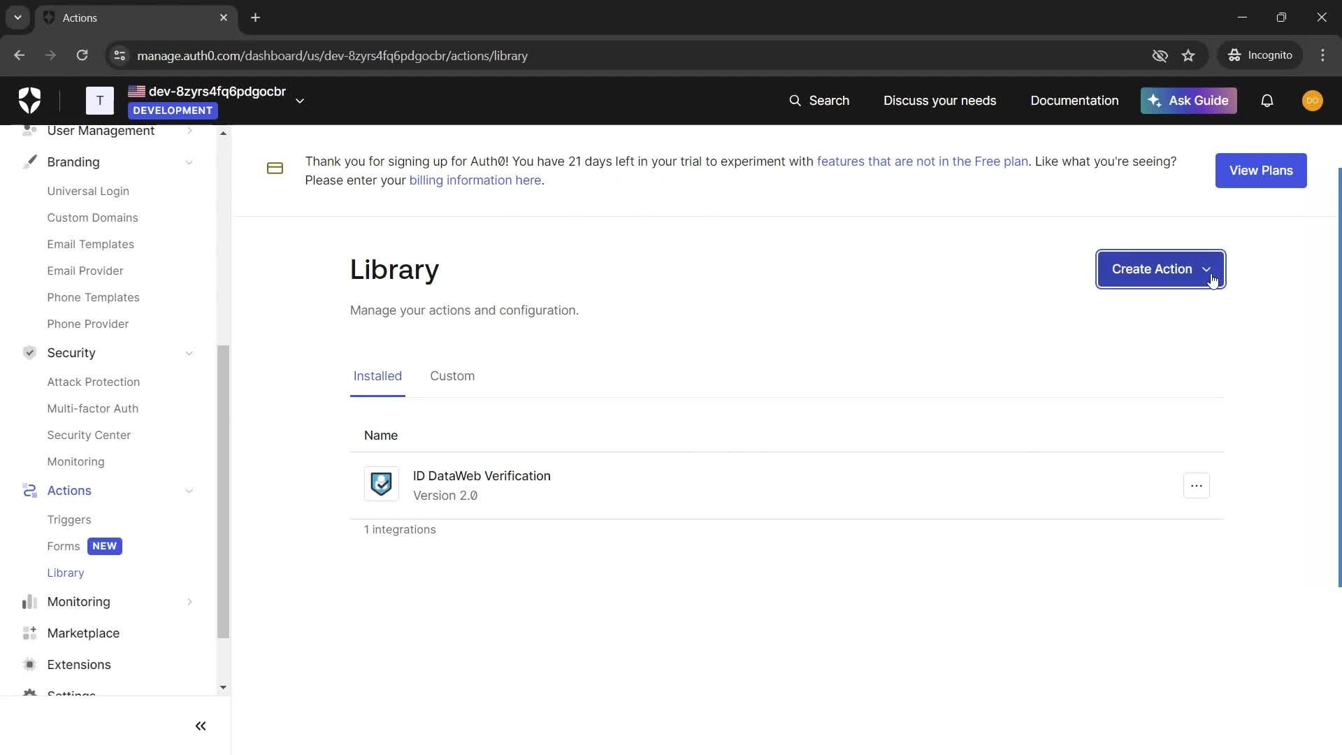 General browsing screenshot
